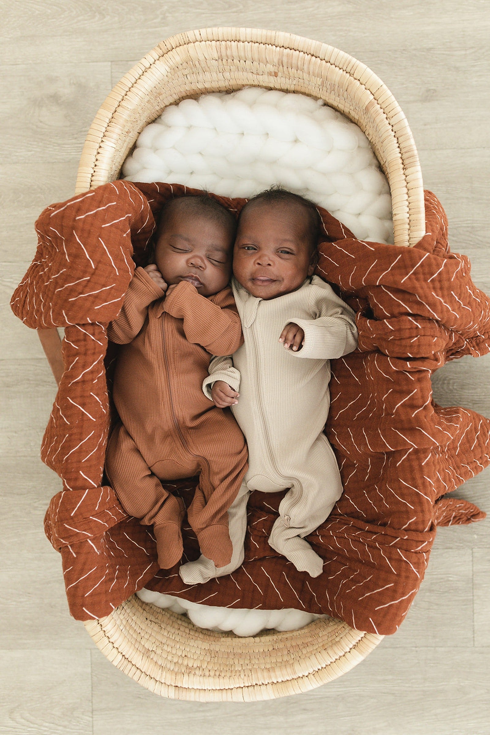 Vanilla Ribbed Zipper Footed Pajama, Organic Cotton, Baby Essentials