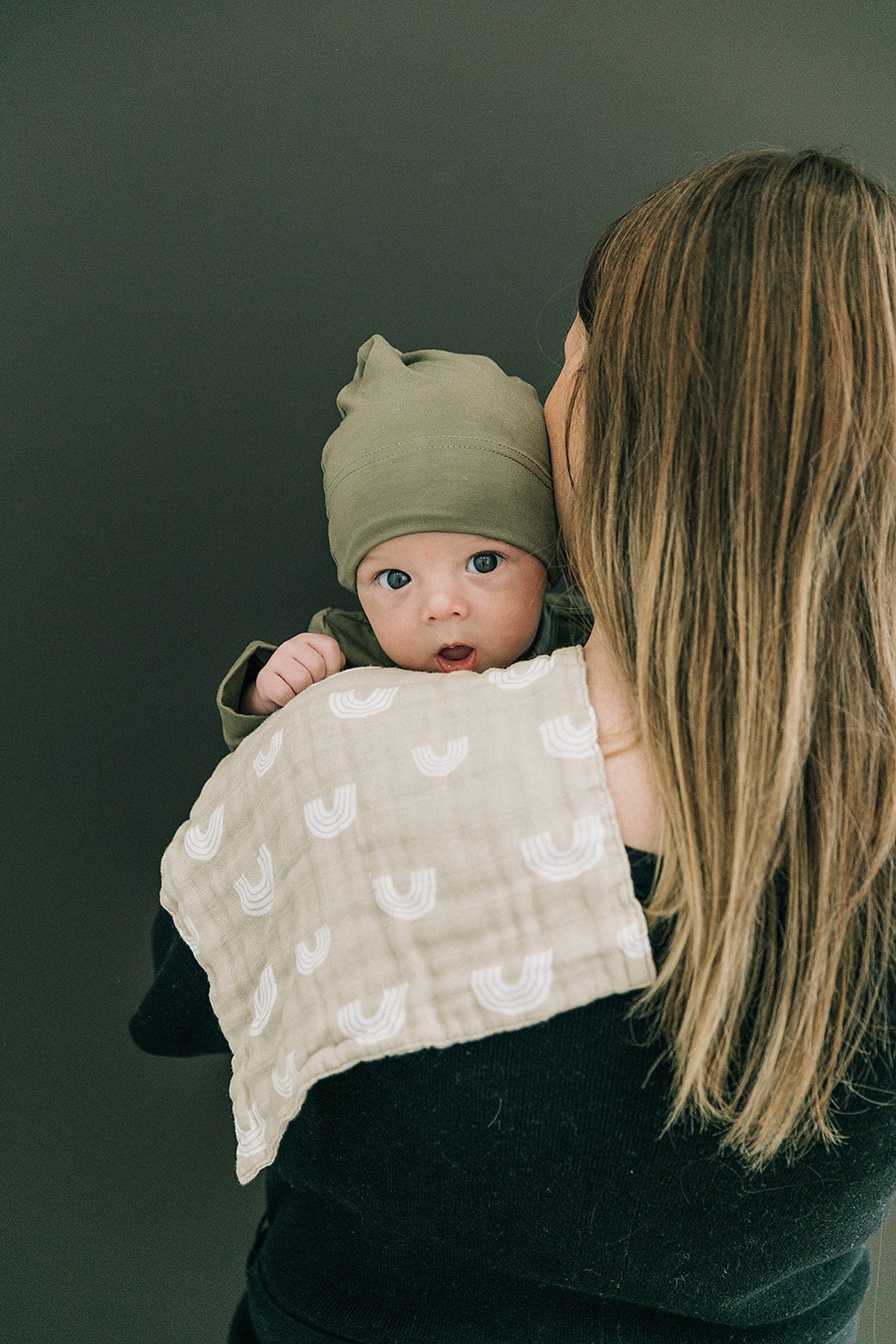 Olive Newborn Knot Hat | Bamboo | Newborn  | Baby Essentials