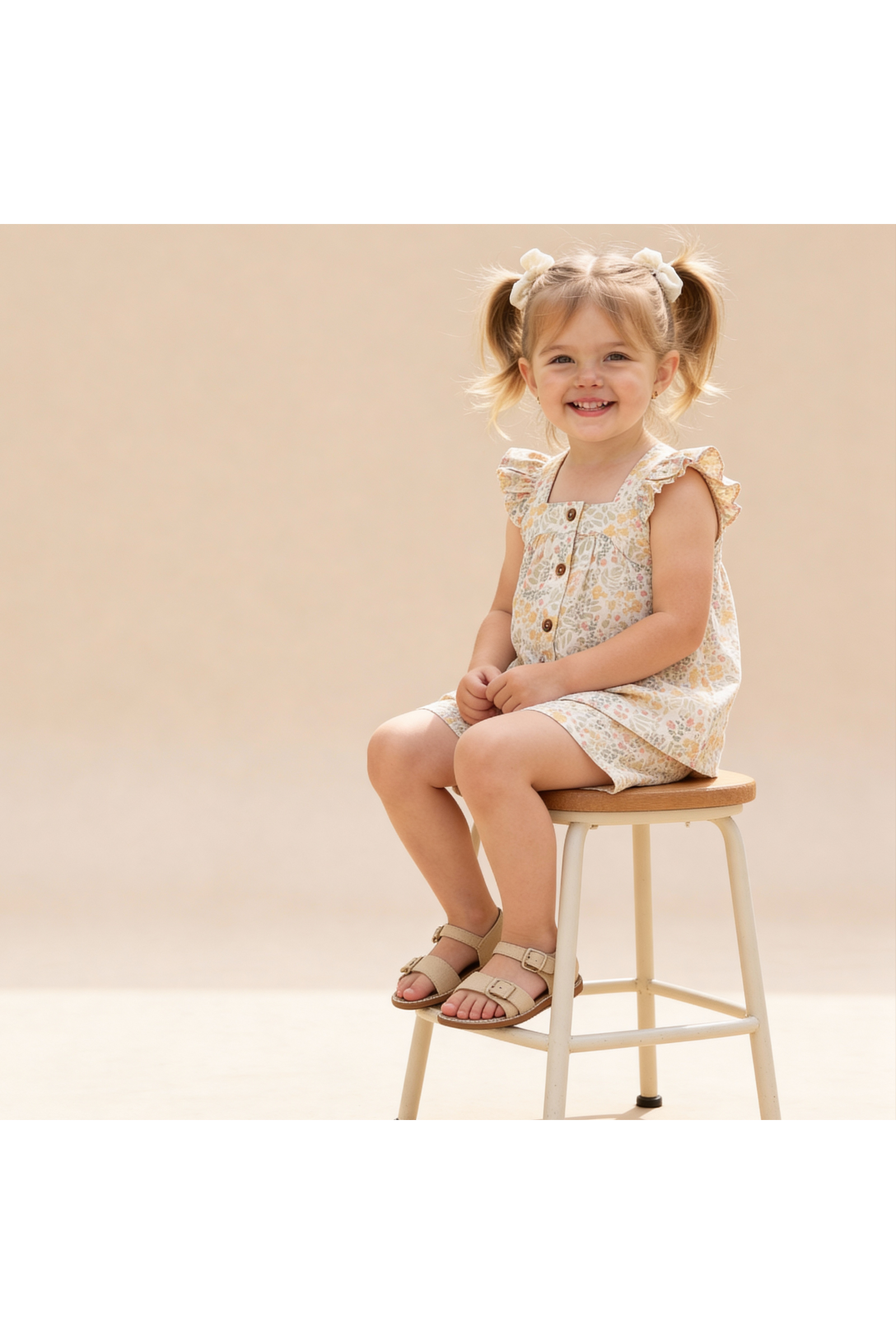 Organic Flutter Top & Shorts Set - Bloomfield