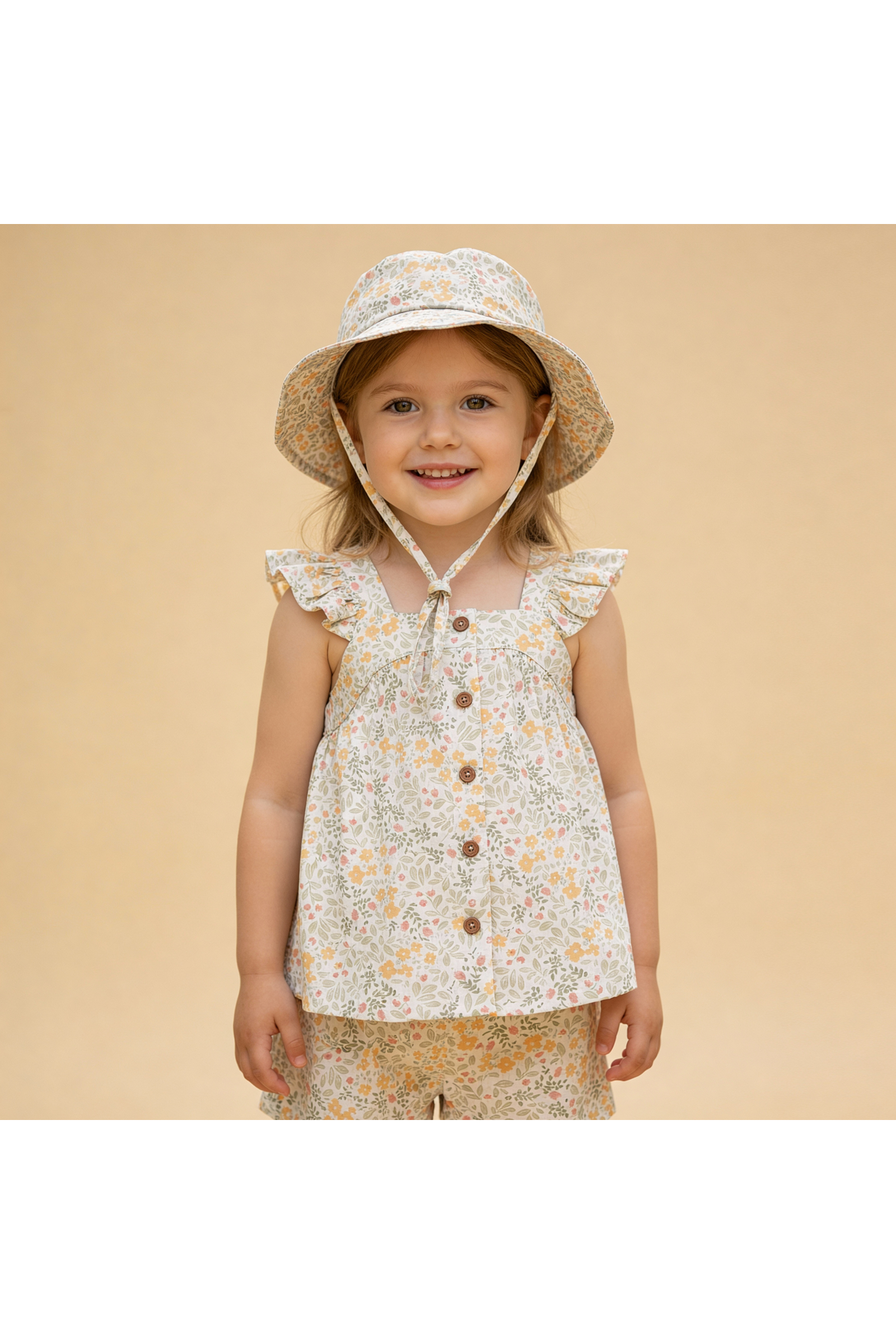 Organic Bucket Sun Hat - Bloomfield