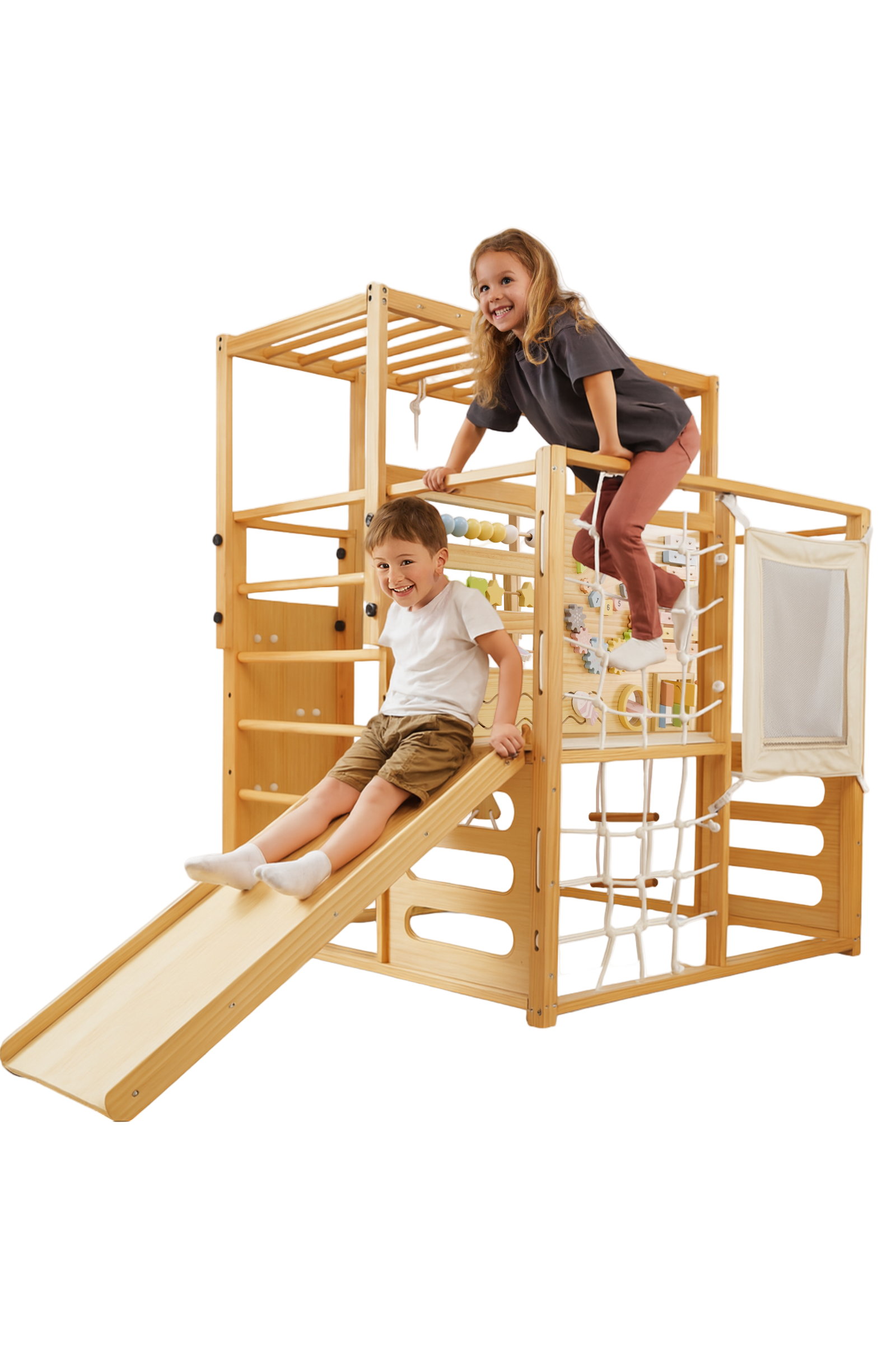 Alpine Adventure Play Gym, Indoor, Climber, Slide & Kids Activity Playset