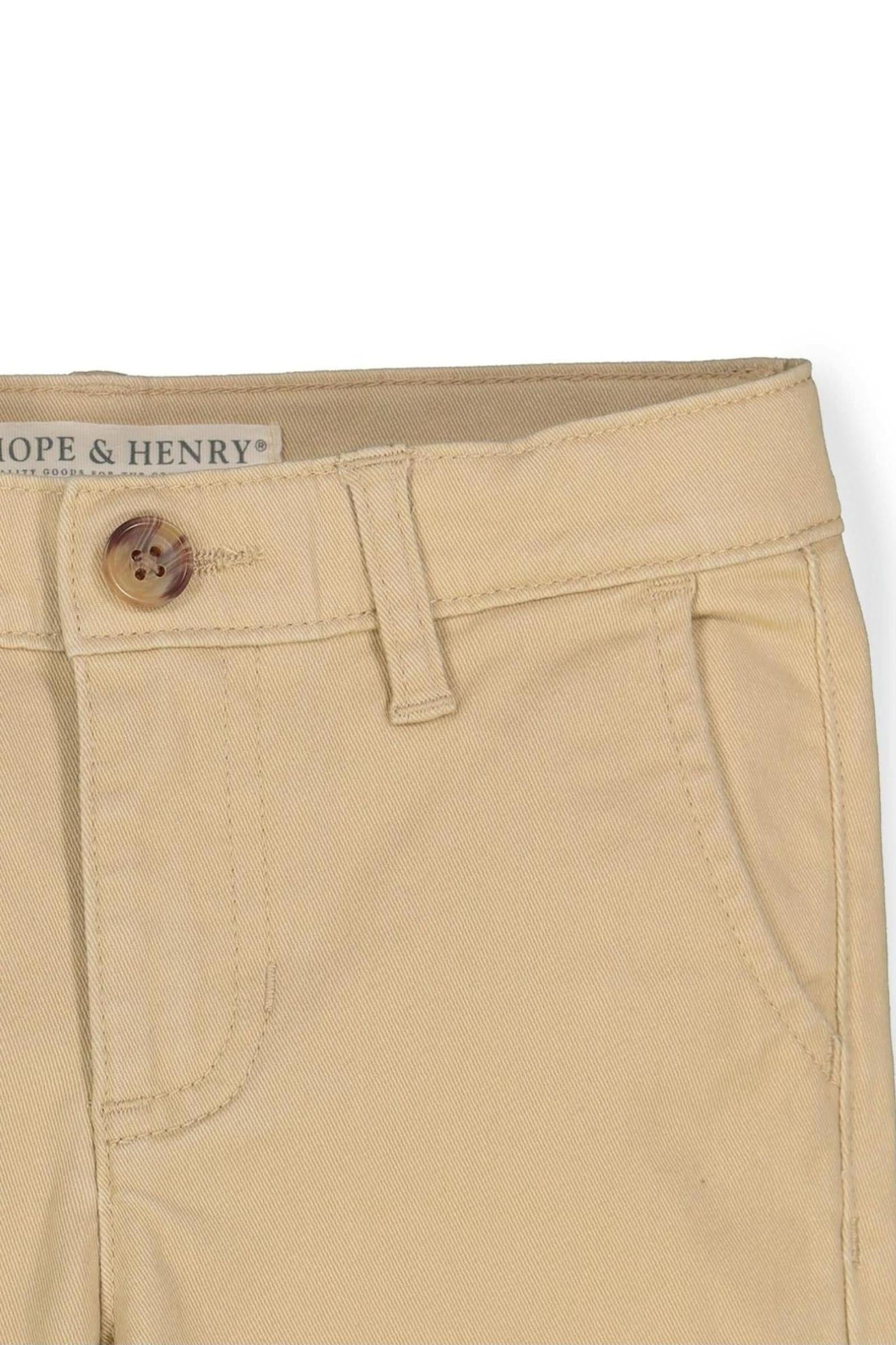 Organic Cotton Skinny Stretch Chino for Boys, Khaki, Sizes 2-16