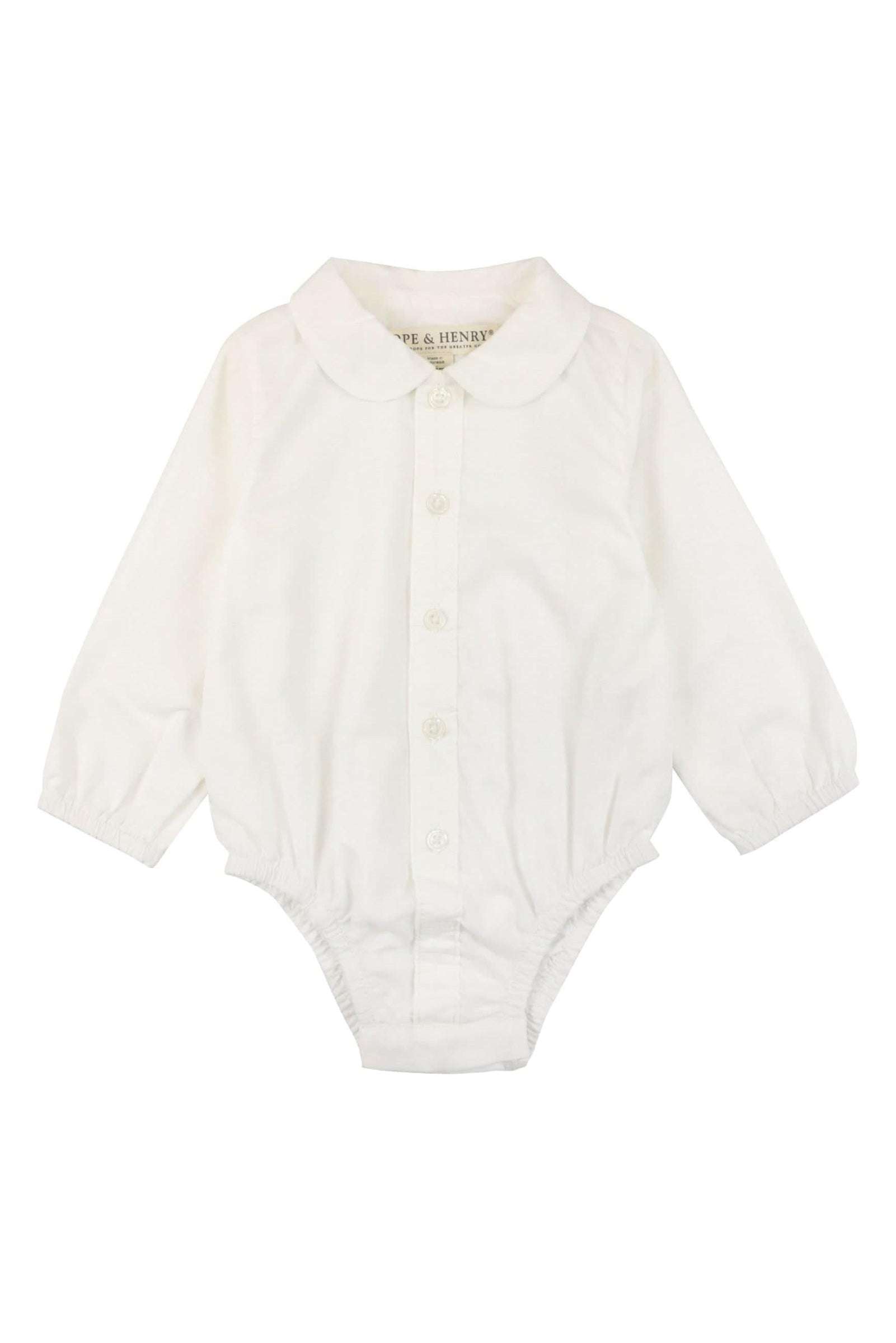 Organic Cotton Peter Pan Collar Bodysuit & Plaid Jumper Set for Girls, Berry Tartan, Baby
