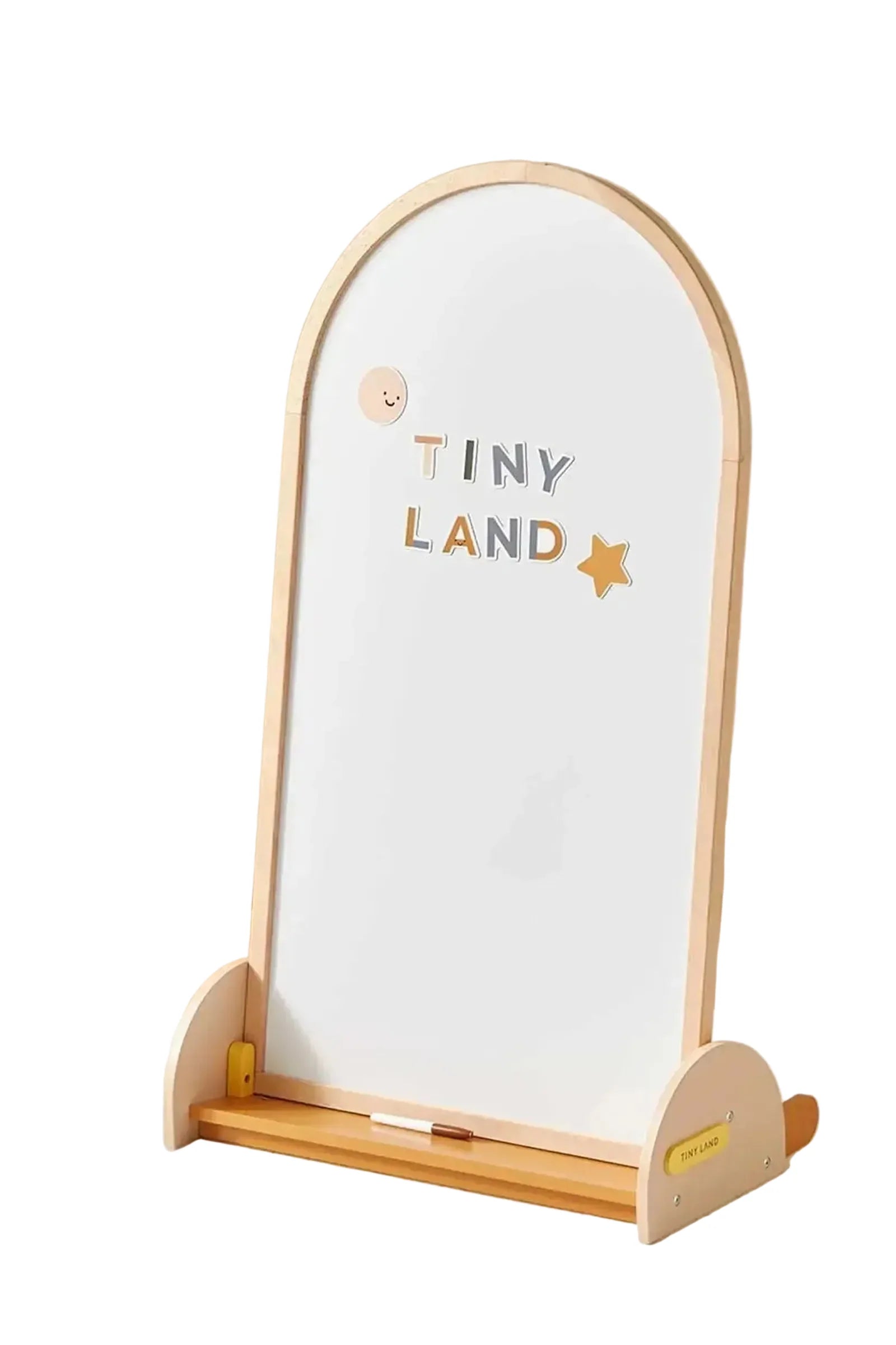 2-in-1 Double-Sided Arched Magnet Chalkboard