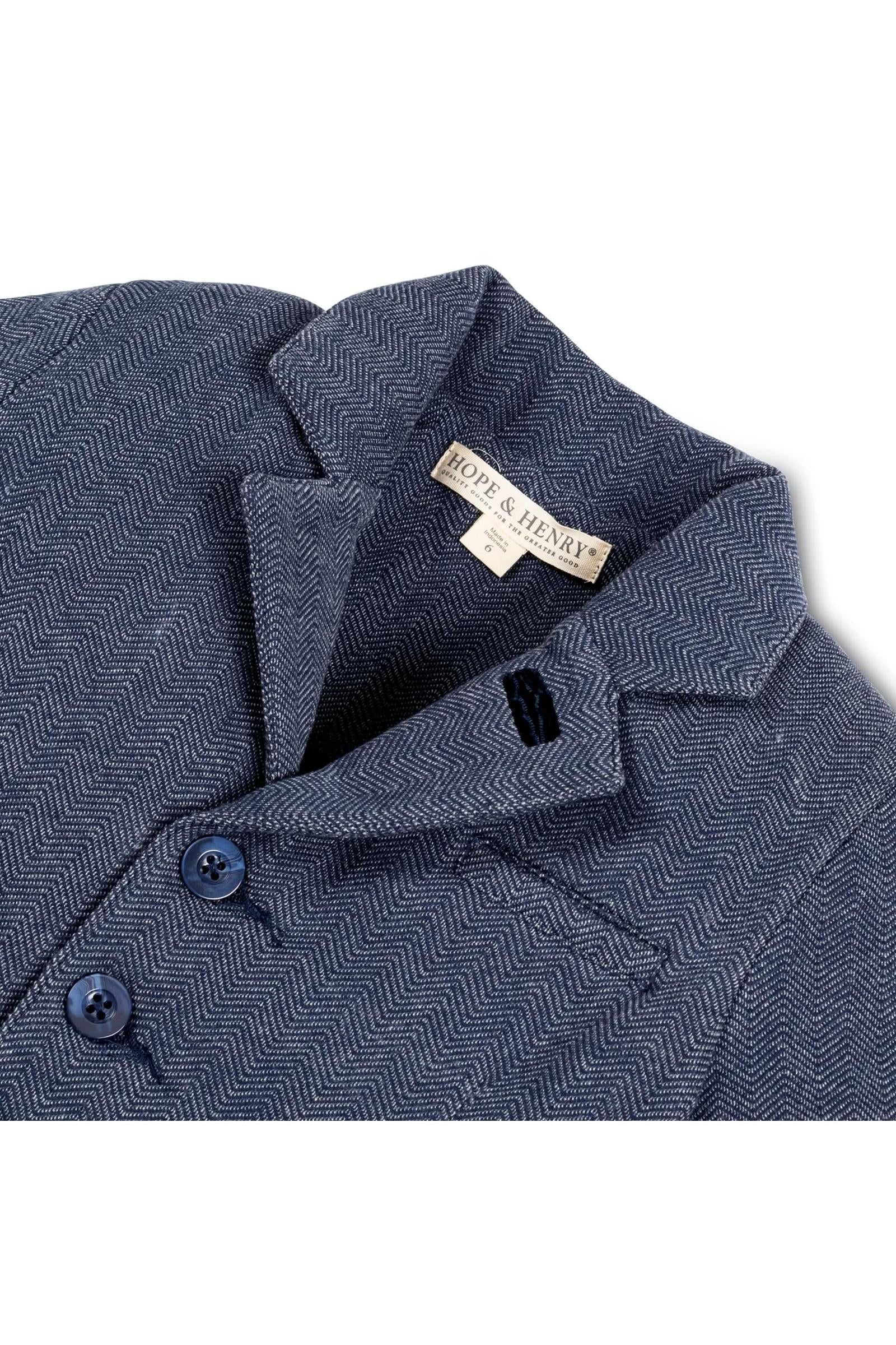 Organic Cotton Dressy Fleece Riding Blazer