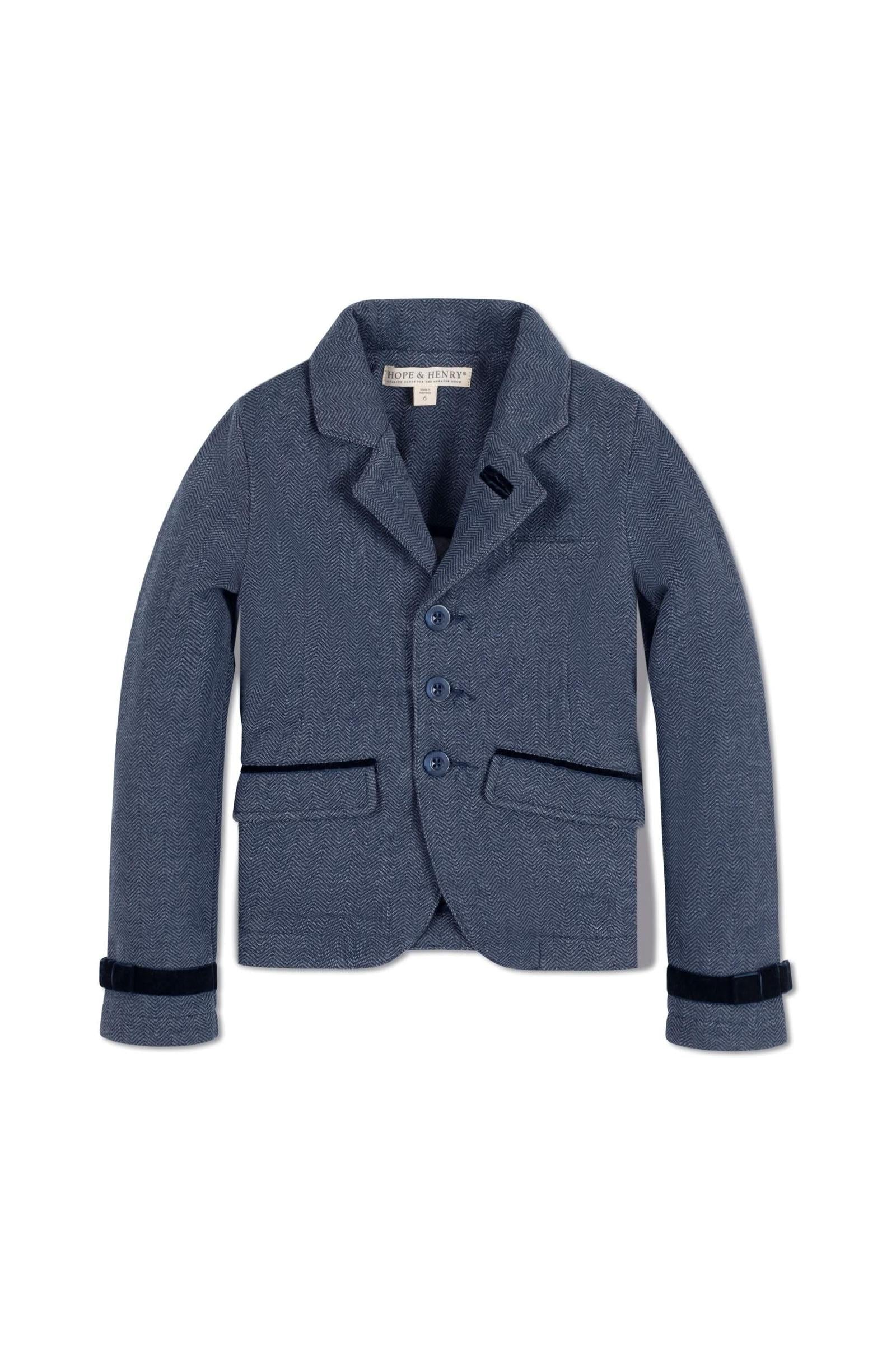 Organic Cotton Dressy Fleece Riding Blazer