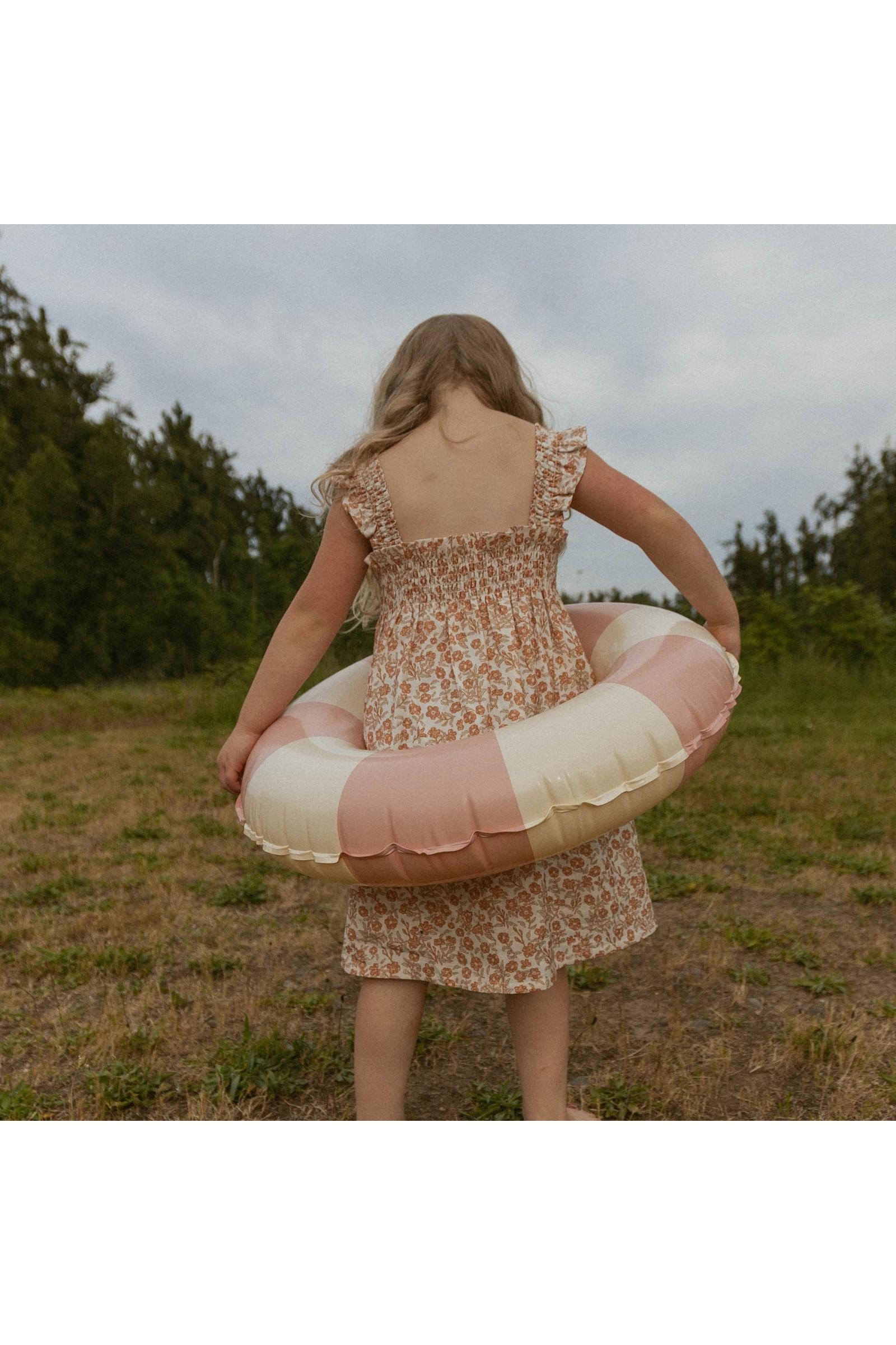 Organic Smocked Sundress - Sienna
