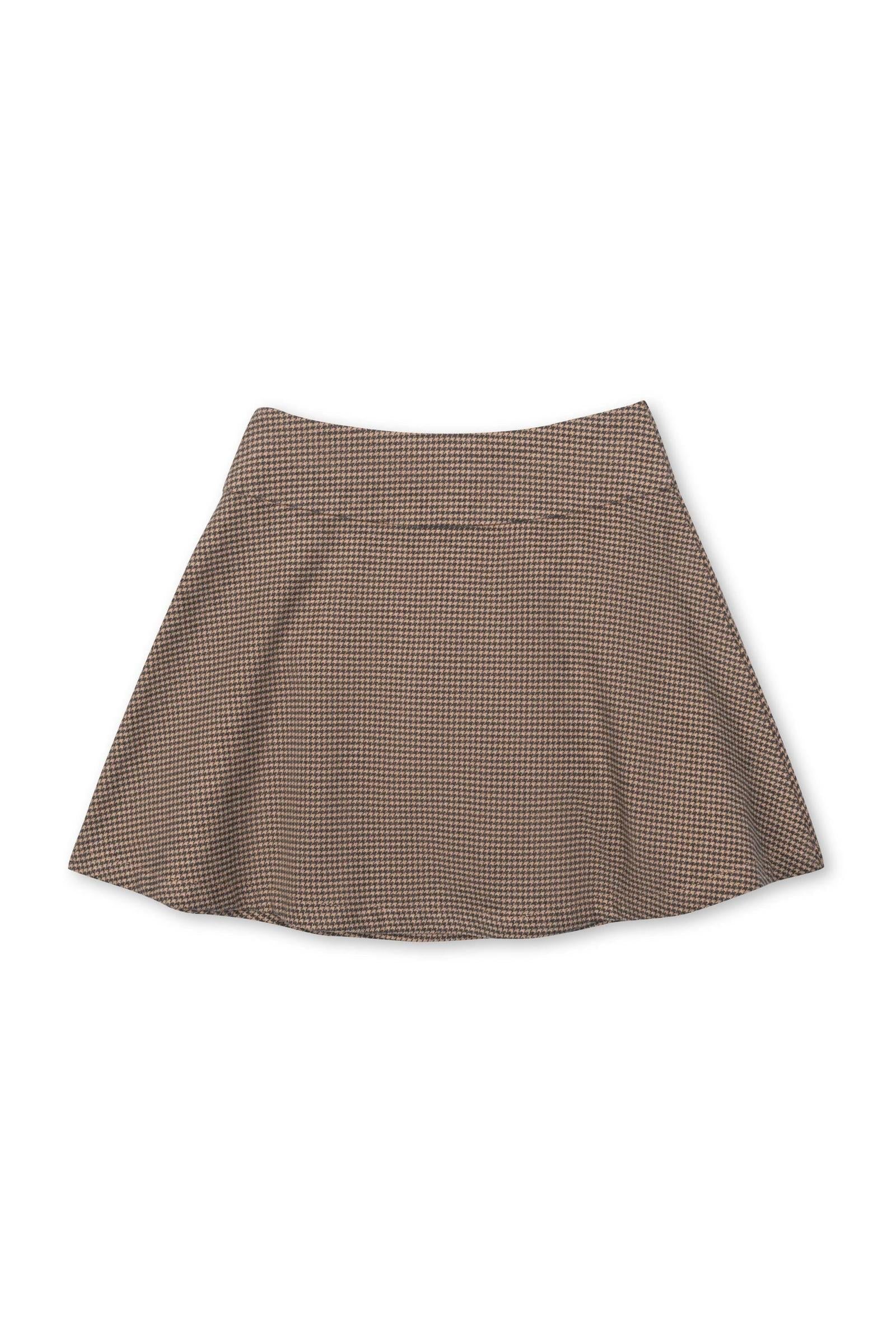 Organic Cotton Circle Skirt, Camel, Sizes 2T-12