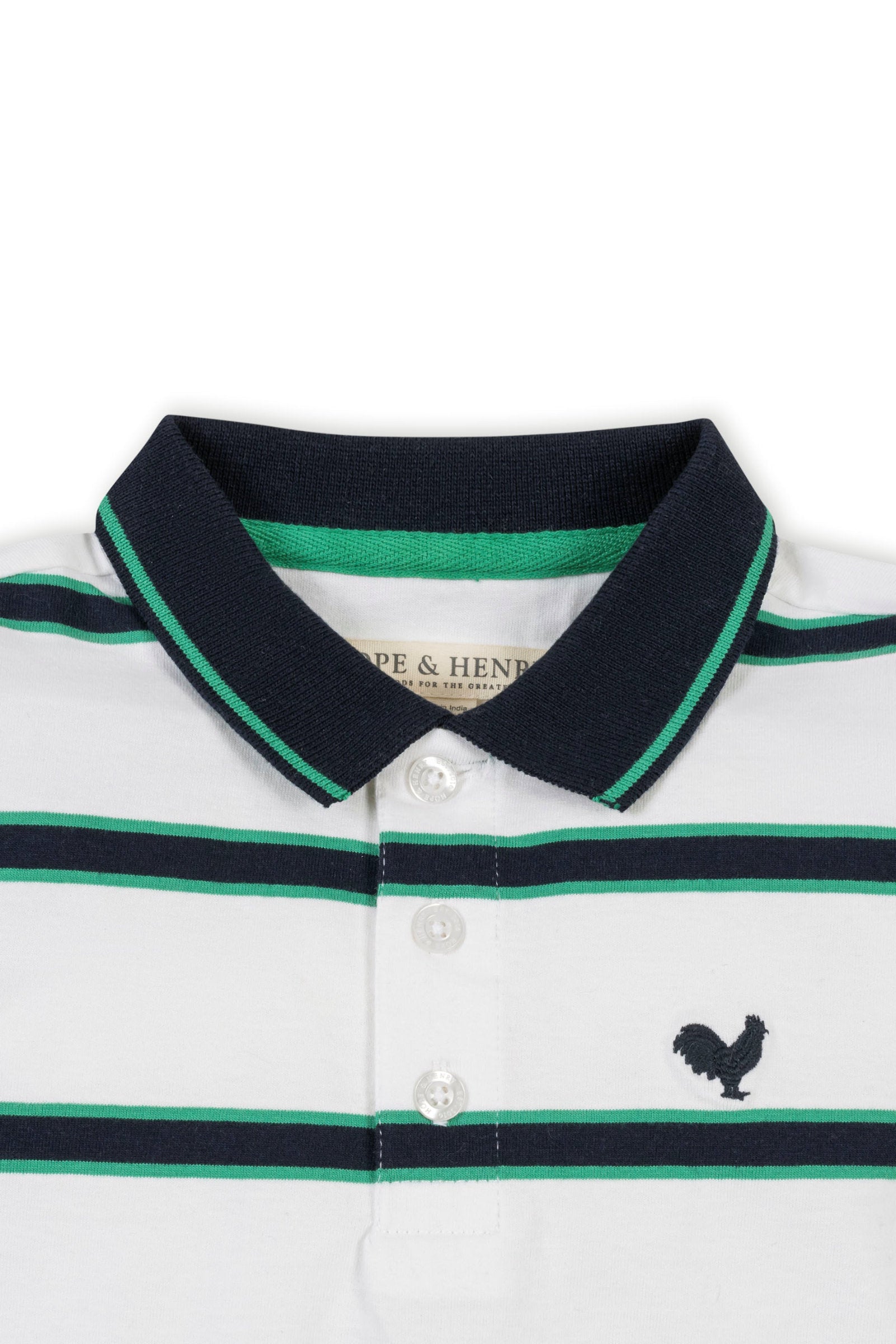 Organic Cotton Jersey Polo Shirt, Pickleball Stripe, Sizes 2T-18