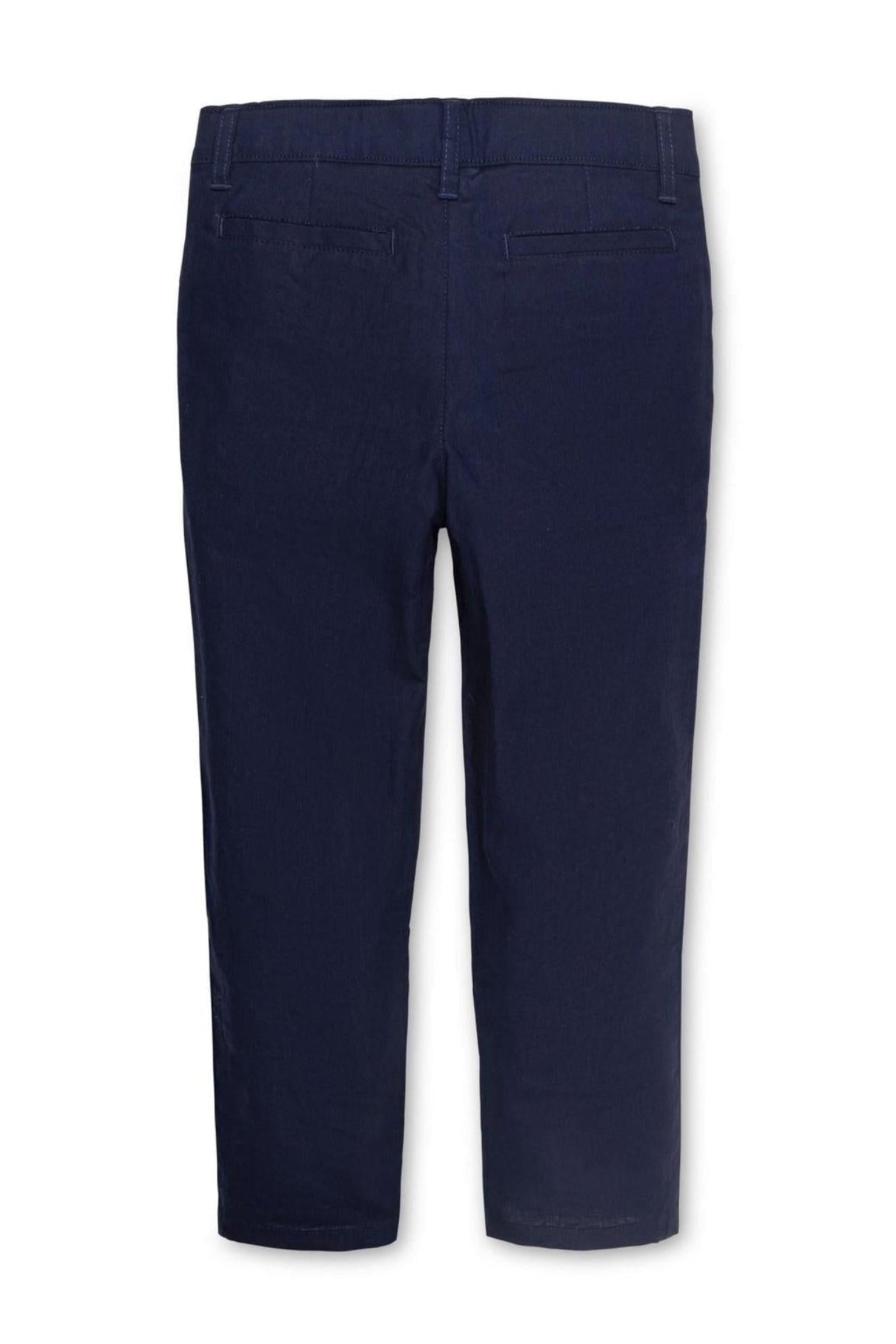 Linen Suit Pant for Baby Boys, Navy