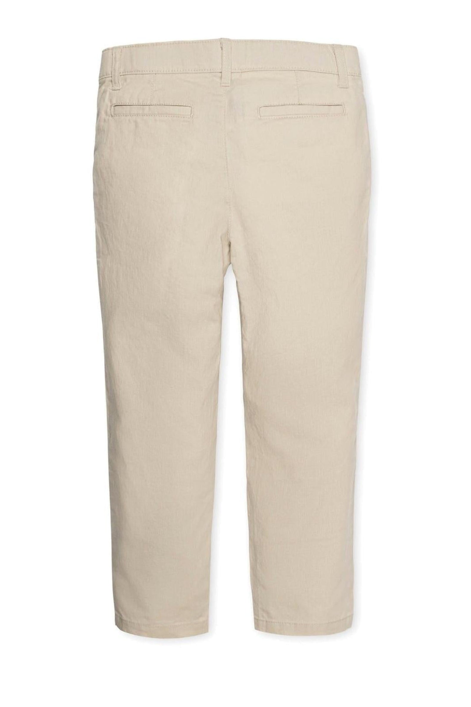 Linen Suit Pant for Boys, Beige, Sizes 2T-16