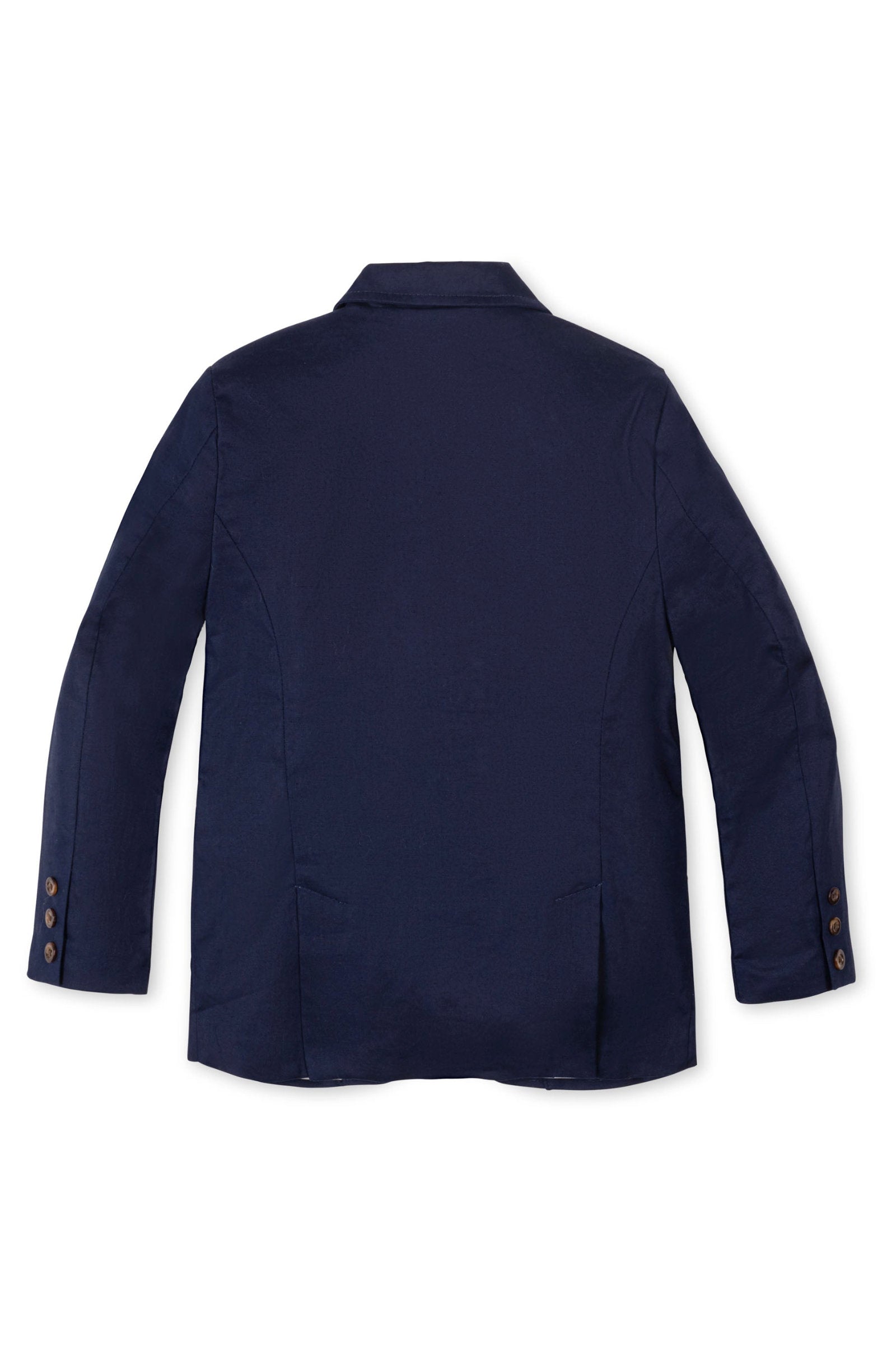Linen Suit Jacket for Boys, Navy, Sizes 2T-12