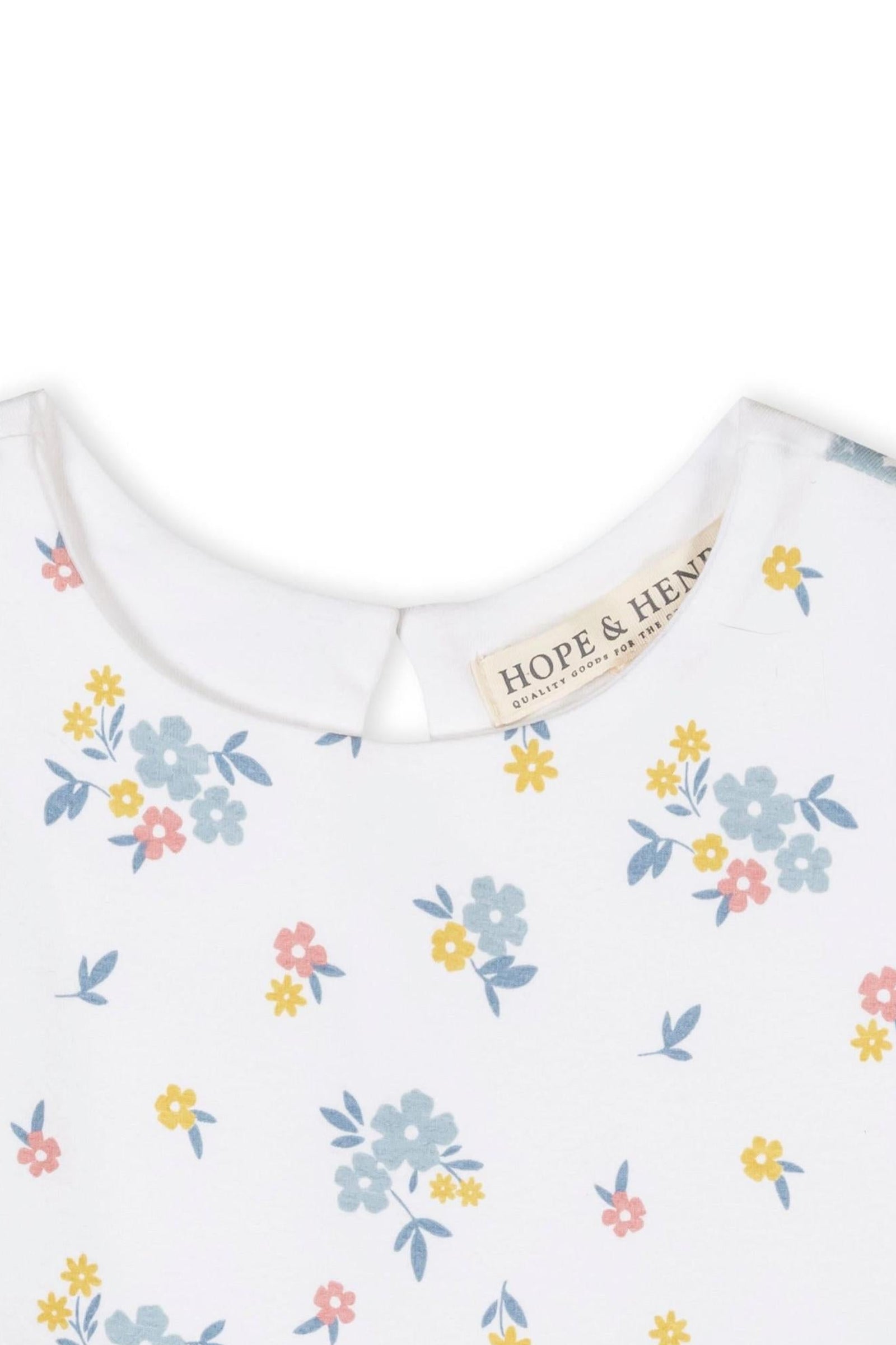 Organic Cotton Knit Tank Dress, Sunlit Multi Floral, Sizes 2T-12
