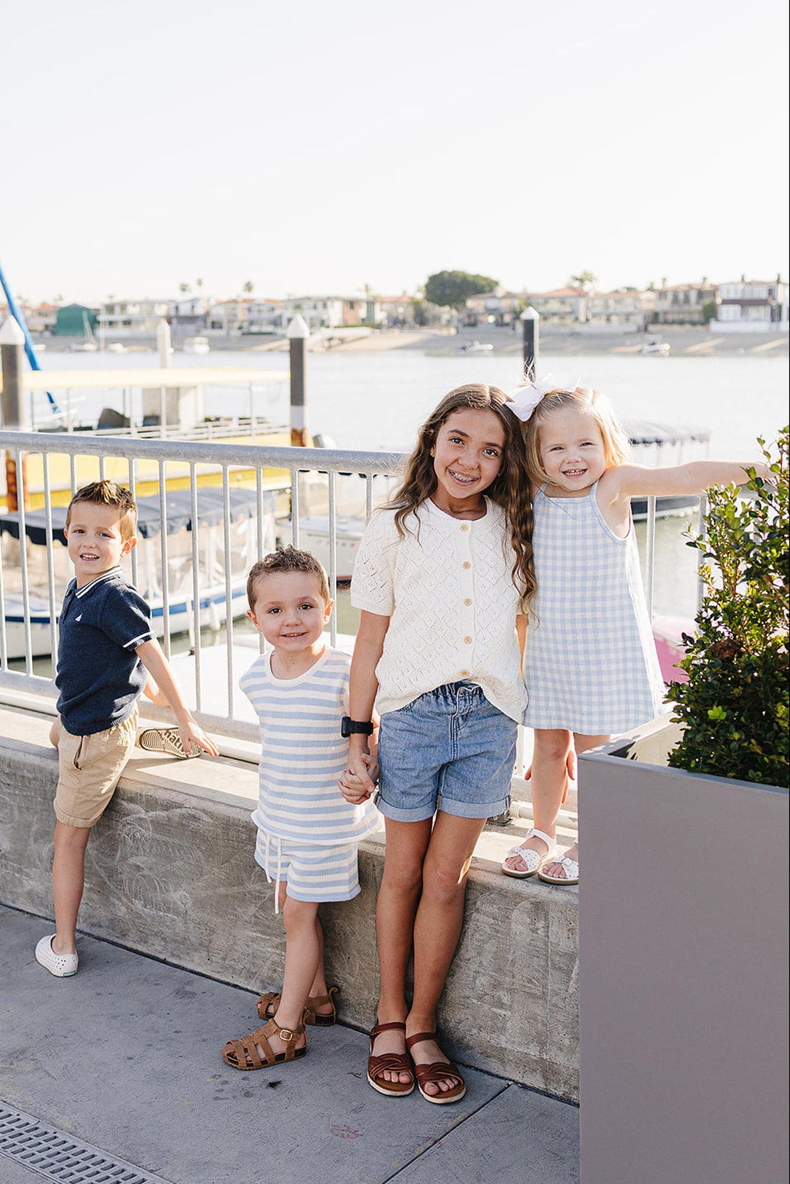 Cotton Pearl Knit Cardigan, Toddler & Kids