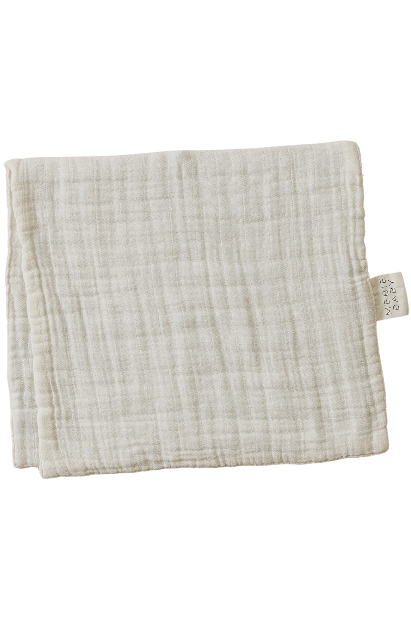 Cream Muslin Burp Cloth, 100% Cotton, Baby Essentials