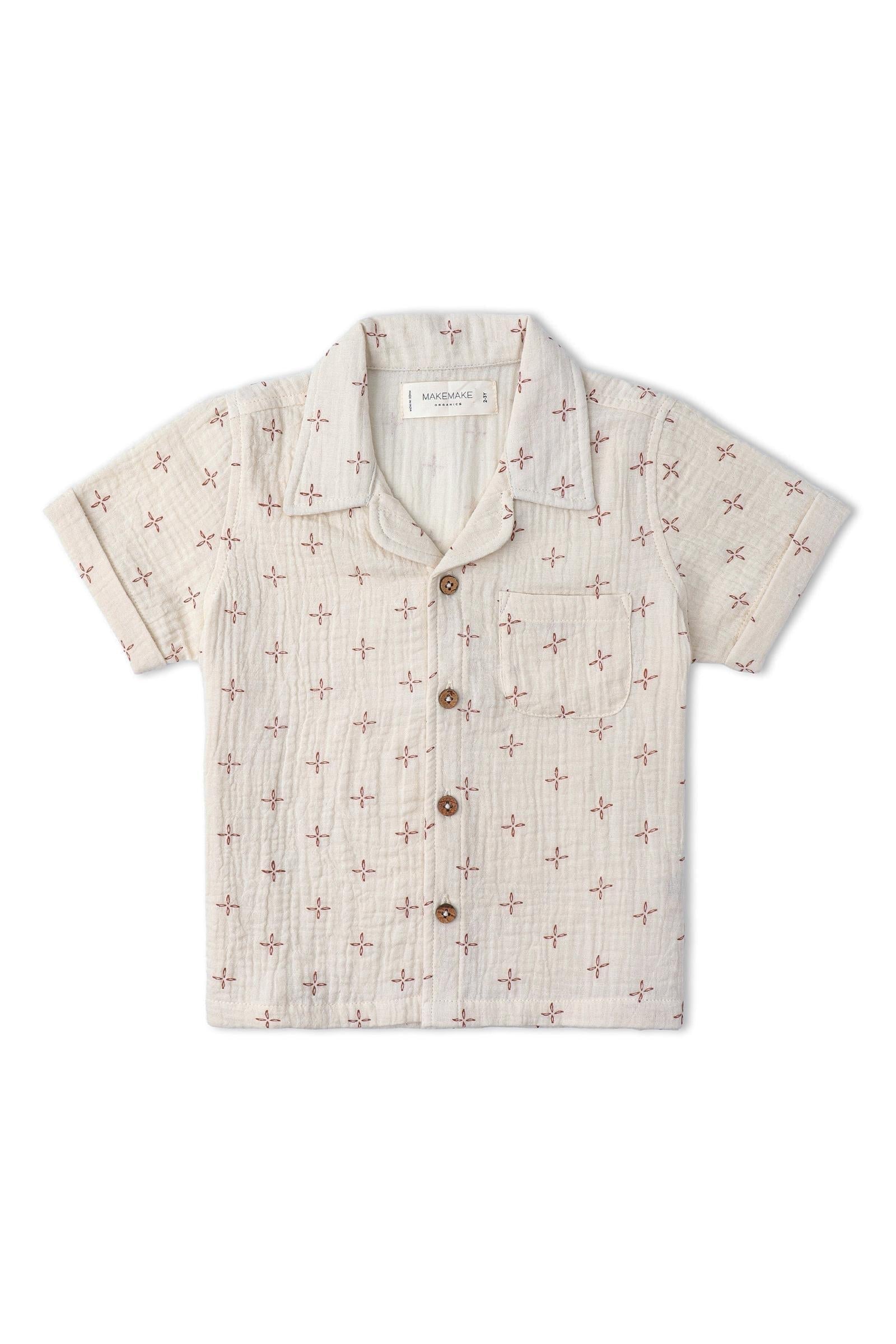 Organic Shirt & Shorts Set - Cross