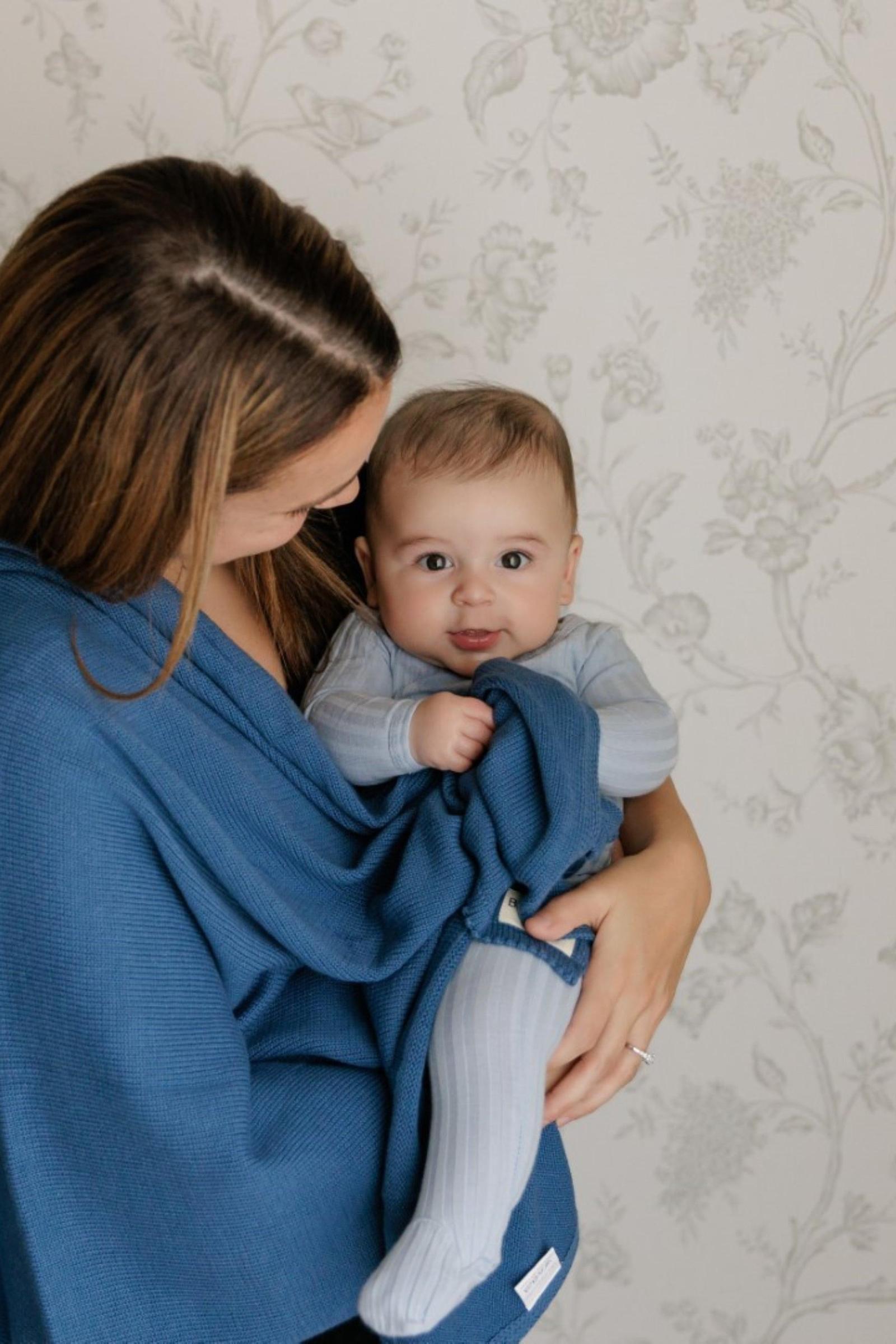 Organic Luxe Baby Blanket, 100% Cotton