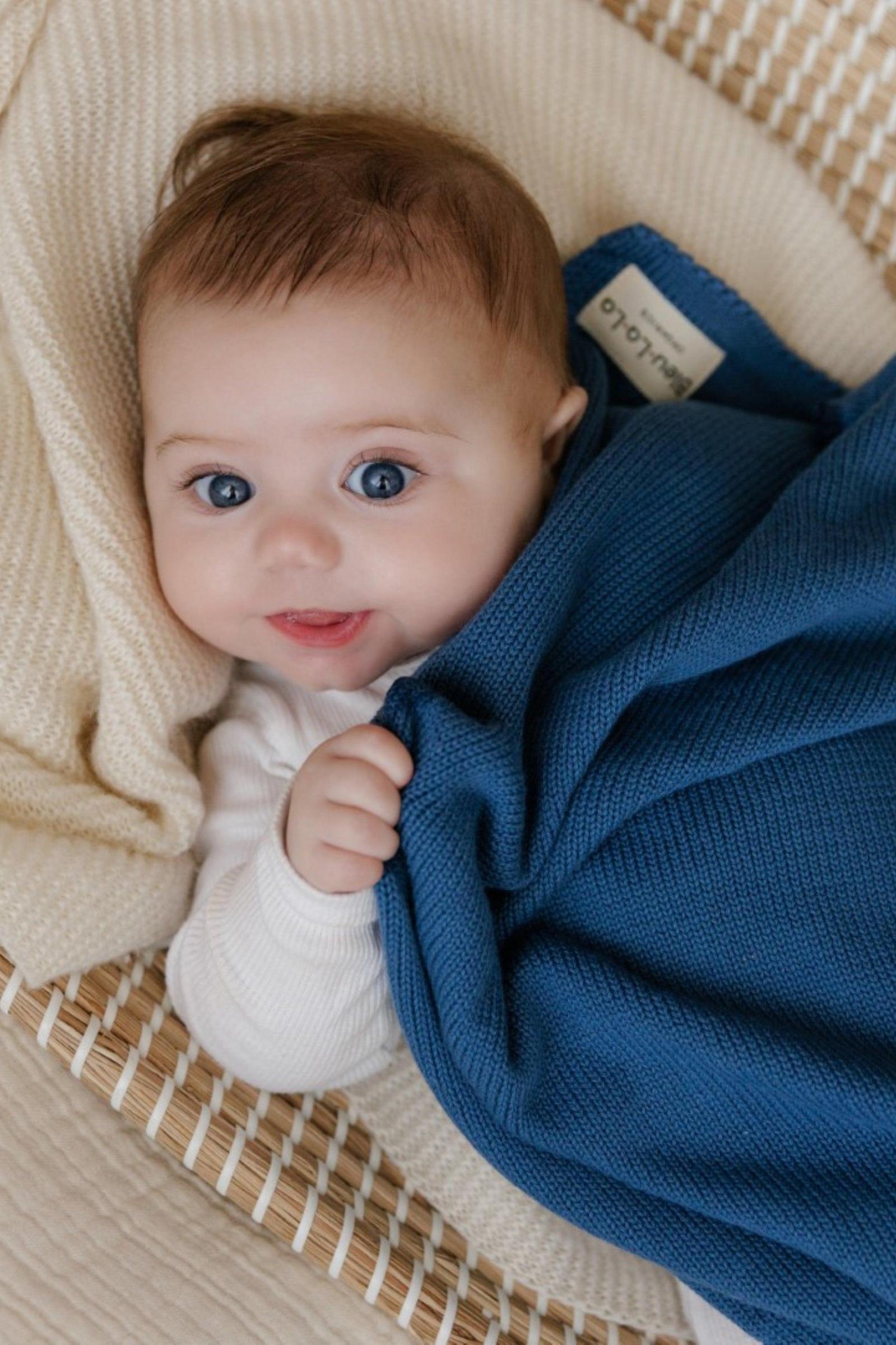 Organic Luxe Baby Blanket, 100% Cotton