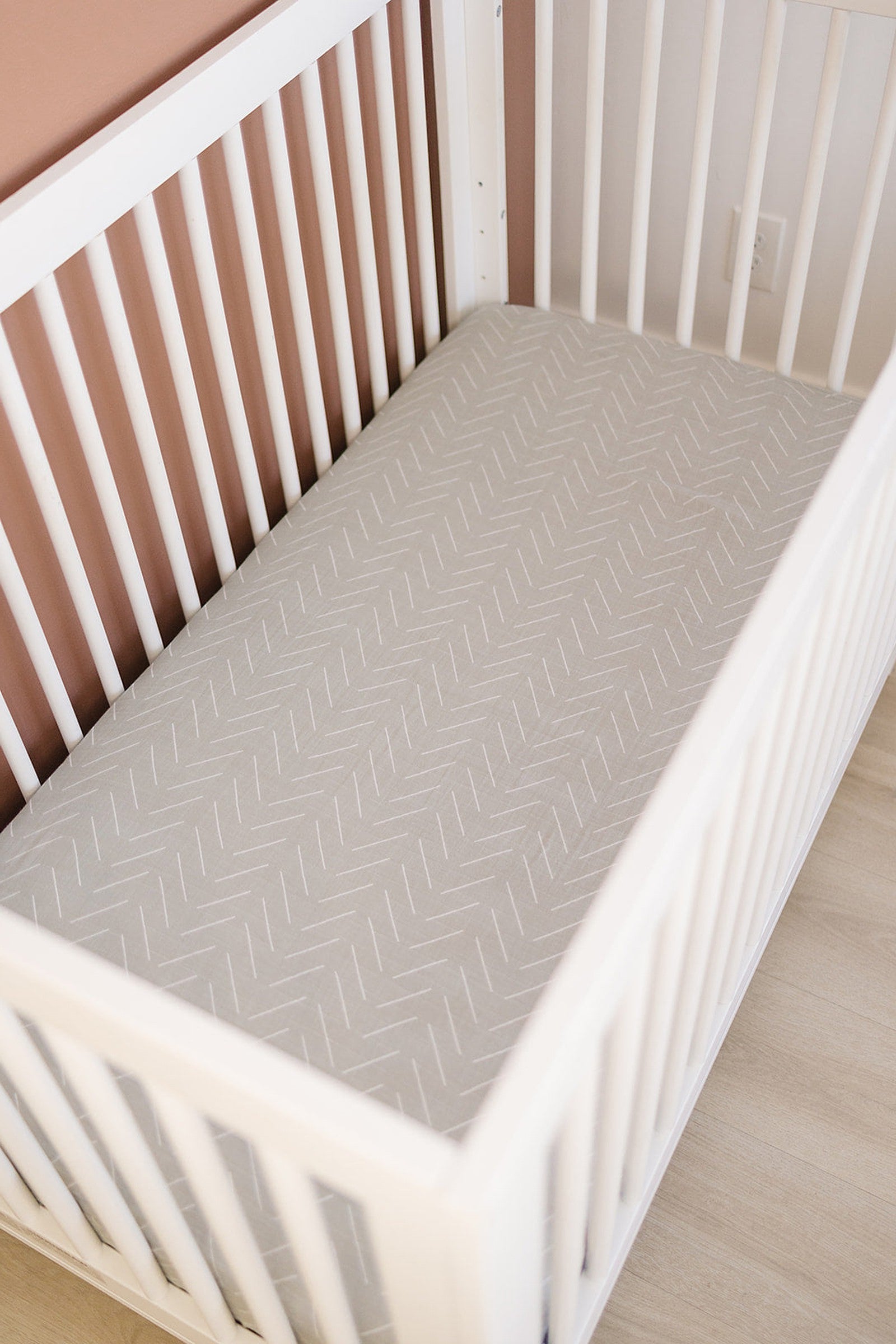 Desert Sage Muslin Crib Sheet, 100% Cotton, Baby Essentials