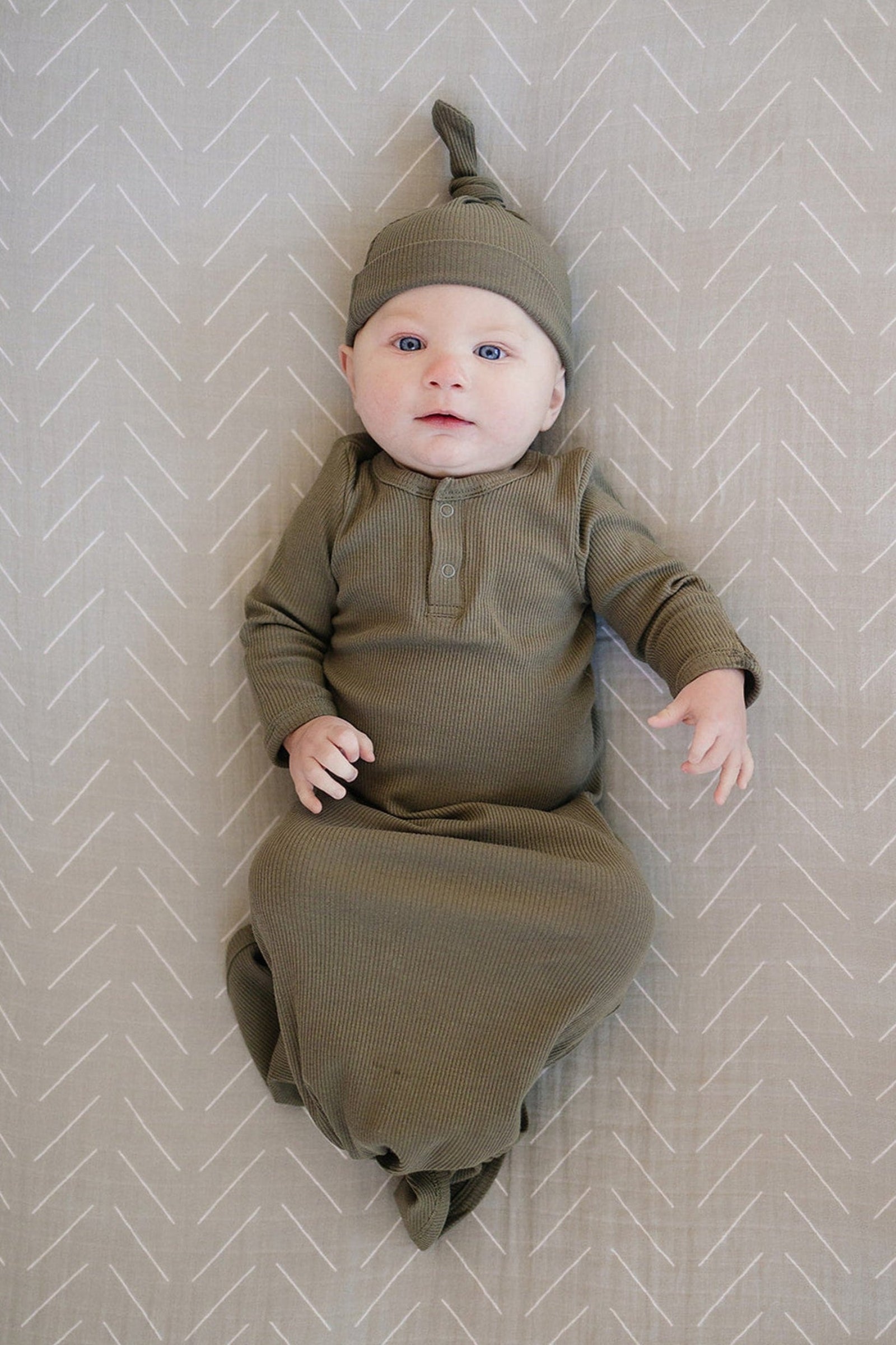 Desert Sage Muslin Crib Sheet, 100% Cotton, Baby Essentials