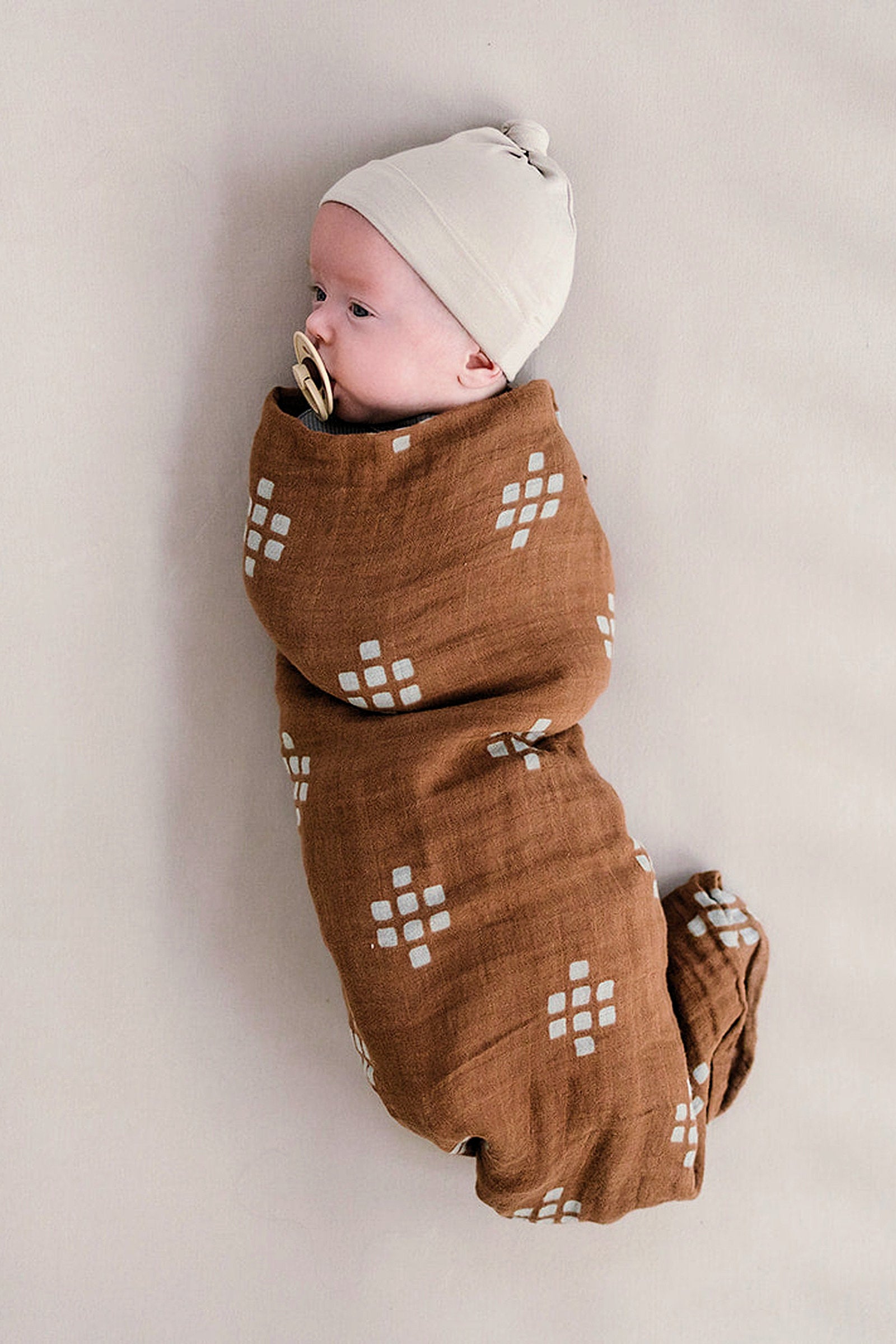 Chestnut Textiles Muslin Swaddle Blanket, 100% Cotton, Baby Essentials