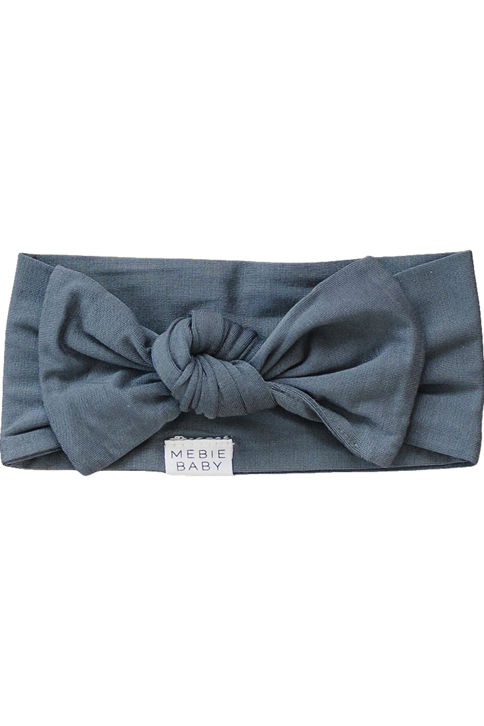 Baby Girl Charcoal Head Wrap, Bamboo, Baby