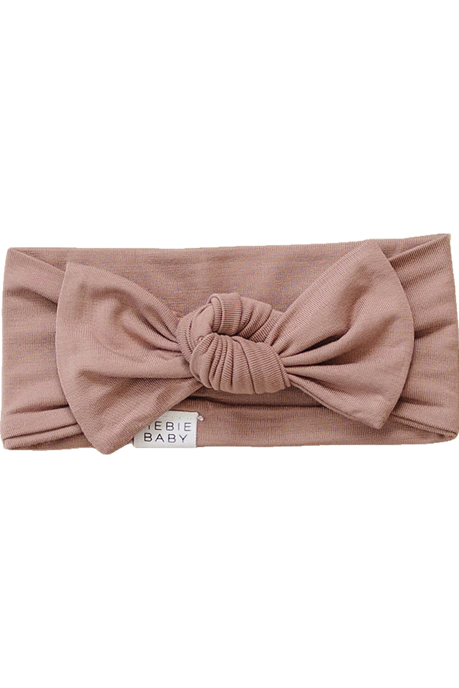 Baby Girl Dusty Rose Head Wrap, Bamboo, Baby