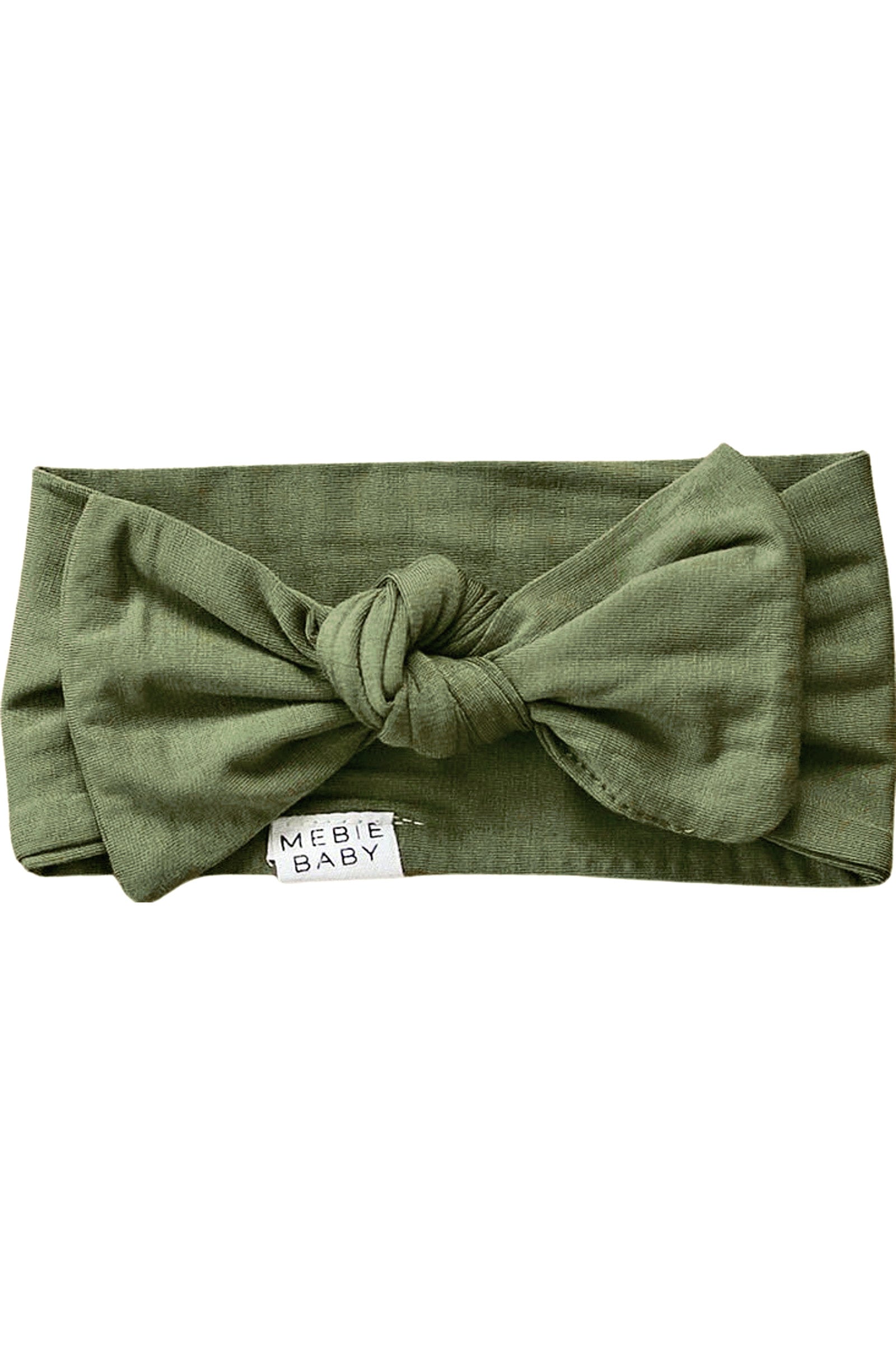 Baby Girl Olive Head Wrap, Bamboo, Baby