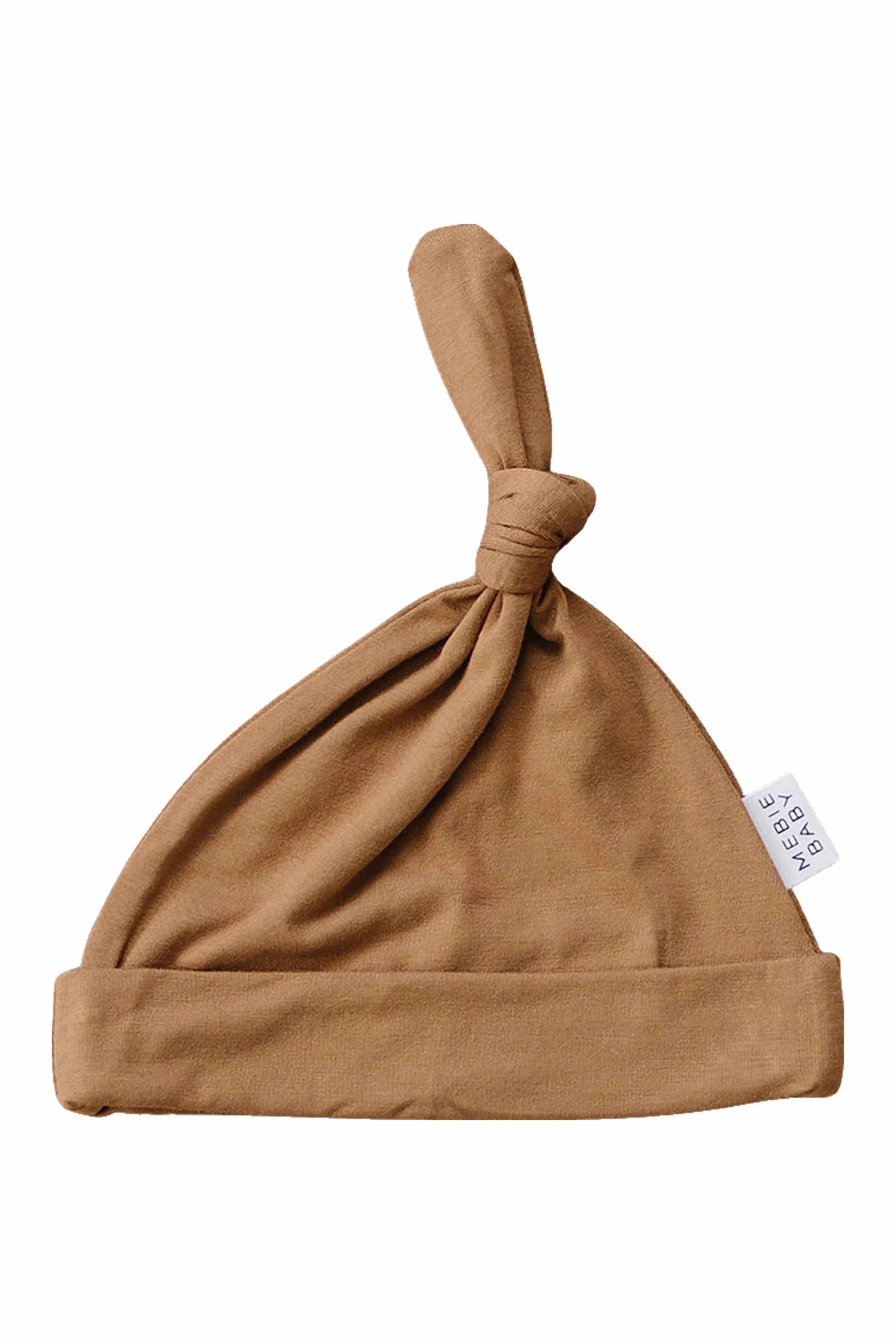 Mustard Newborn Knot Hat, Bamboo, Newborn, Baby Essentials