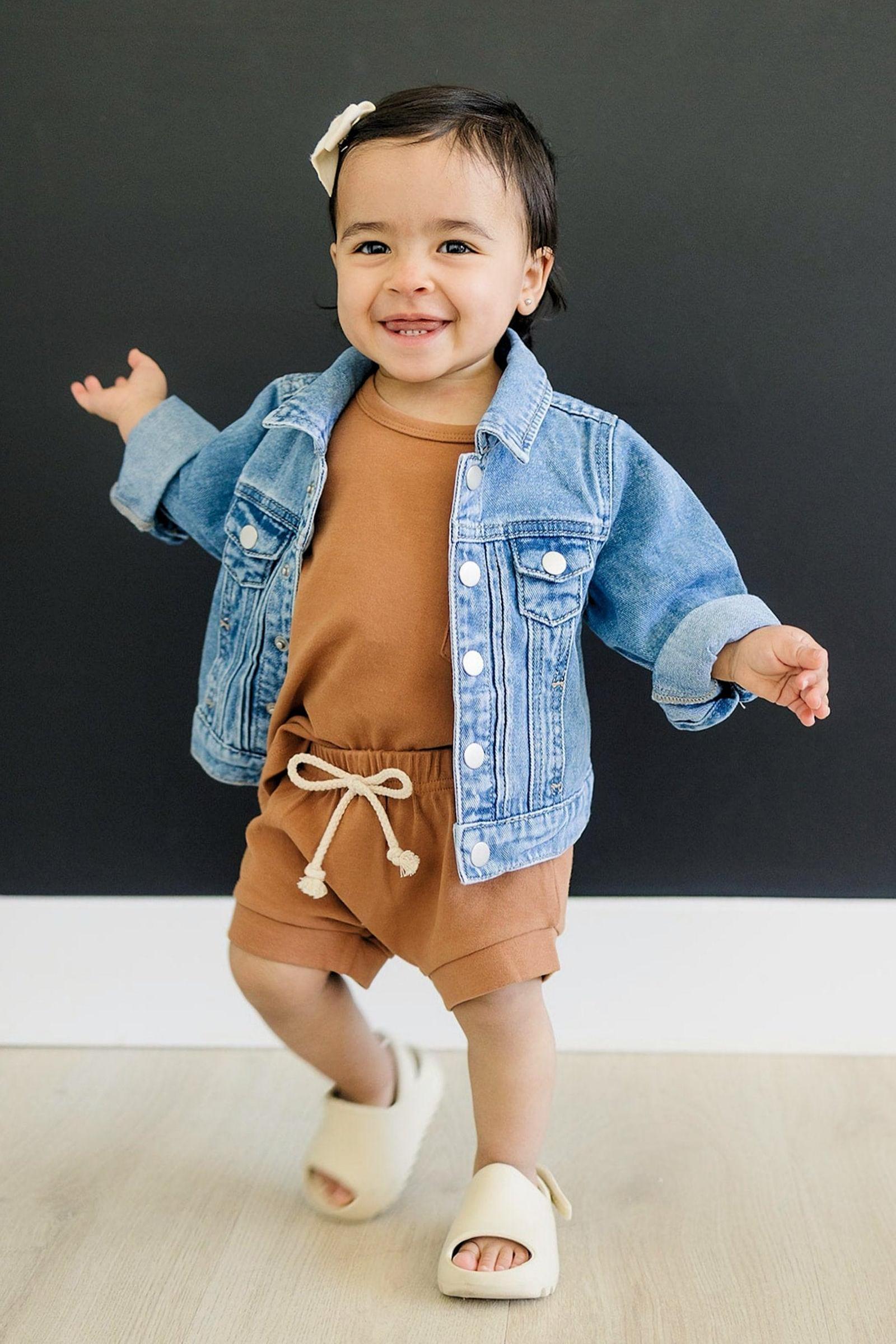 Baby & Toddler Jean Jacket, 100% Cotton, Gender Neutral, Baby, Toddler & Kids