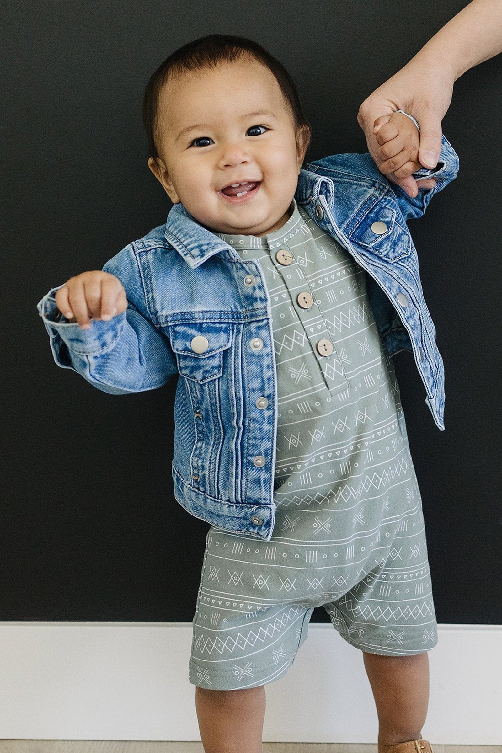 Baby & Toddler Jean Jacket, 100% Cotton, Gender Neutral, Baby, Toddler & Kids