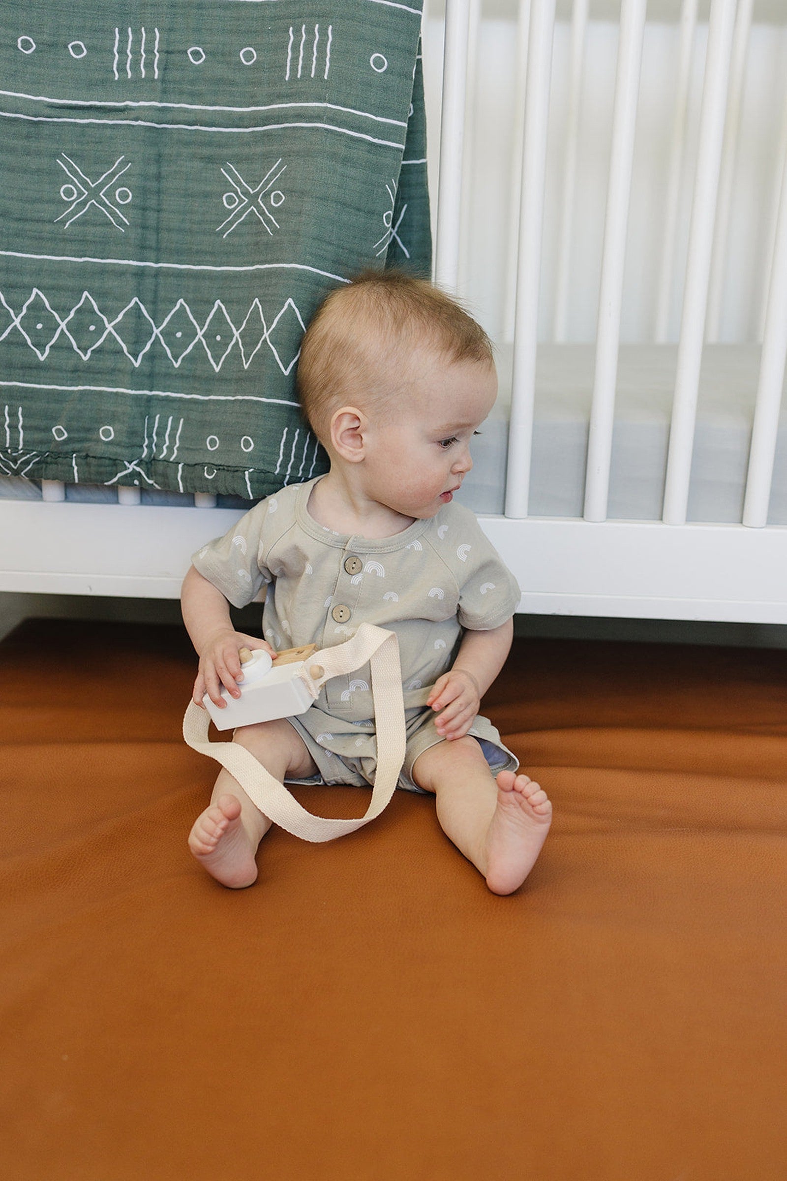 Stone Stretch Crib Sheet, Bamboo, Baby Essentials