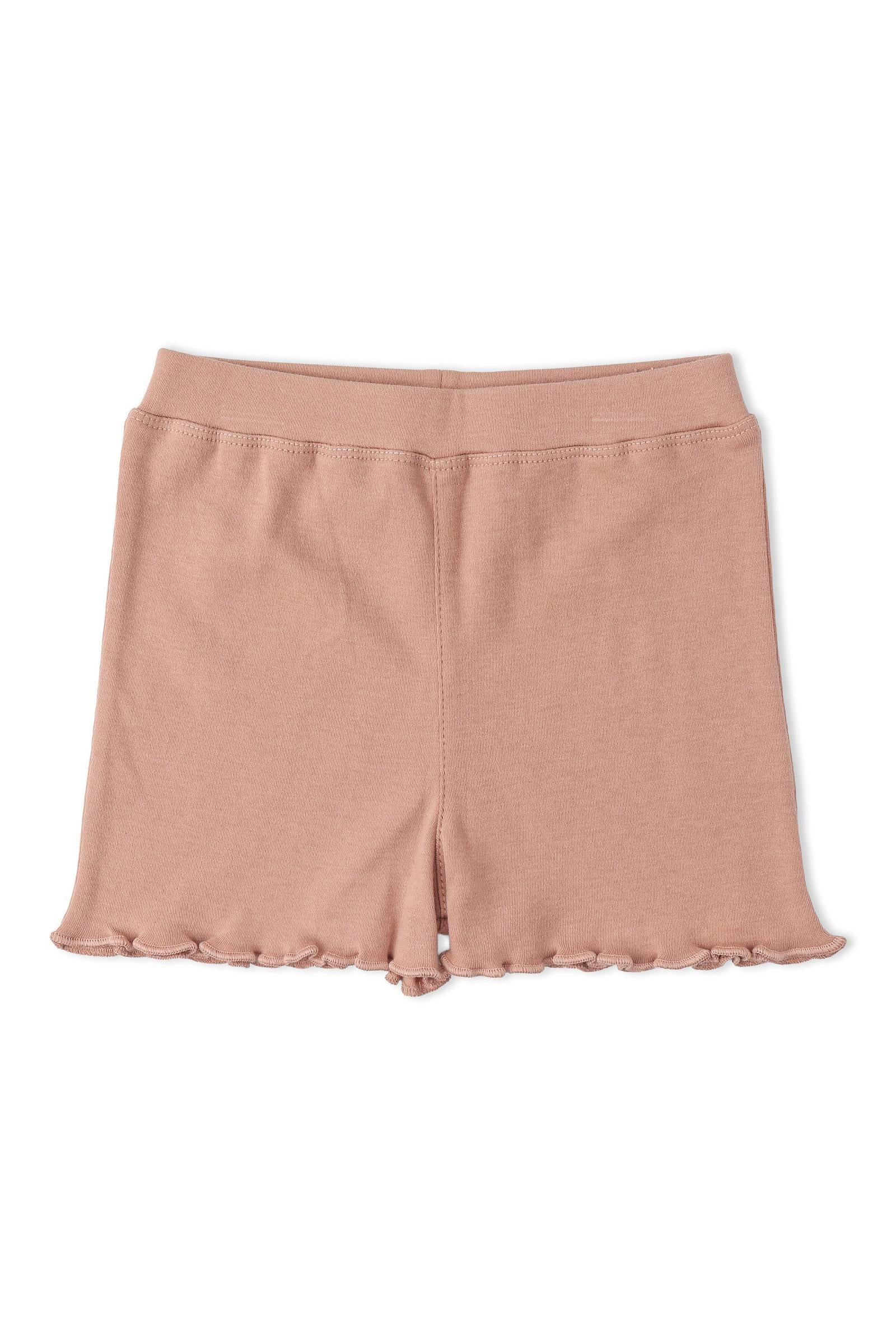 Organic Sleeveless Flutter Top & Shorts Set - Bows