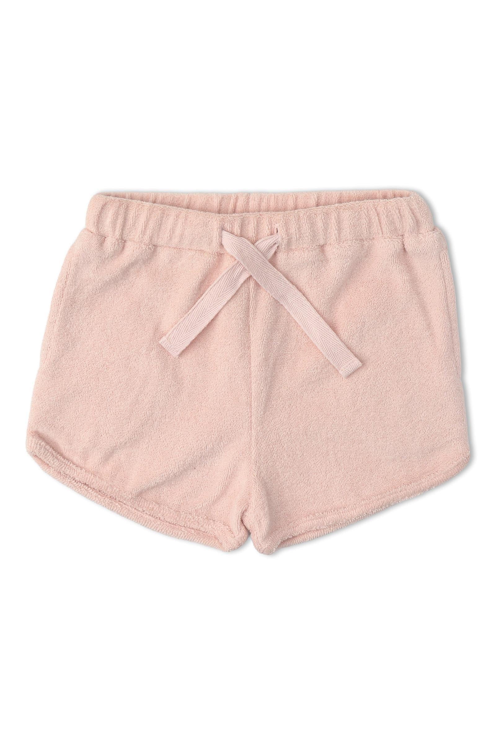 Organic Sleeveless Tee & Shorts Set - Blush