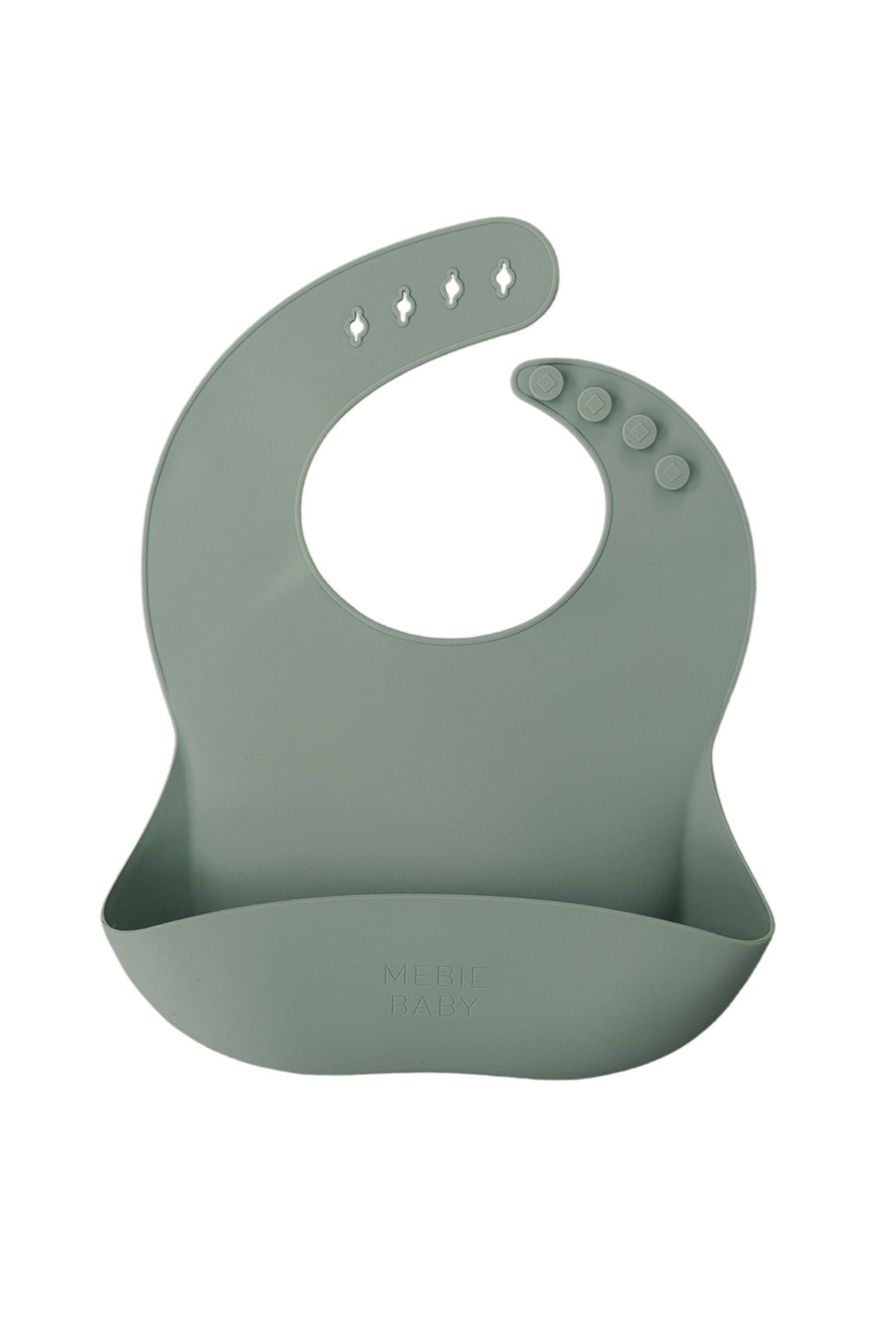 Silicone Bib, Adjustable Fit, BPA Free, Baby Essentials