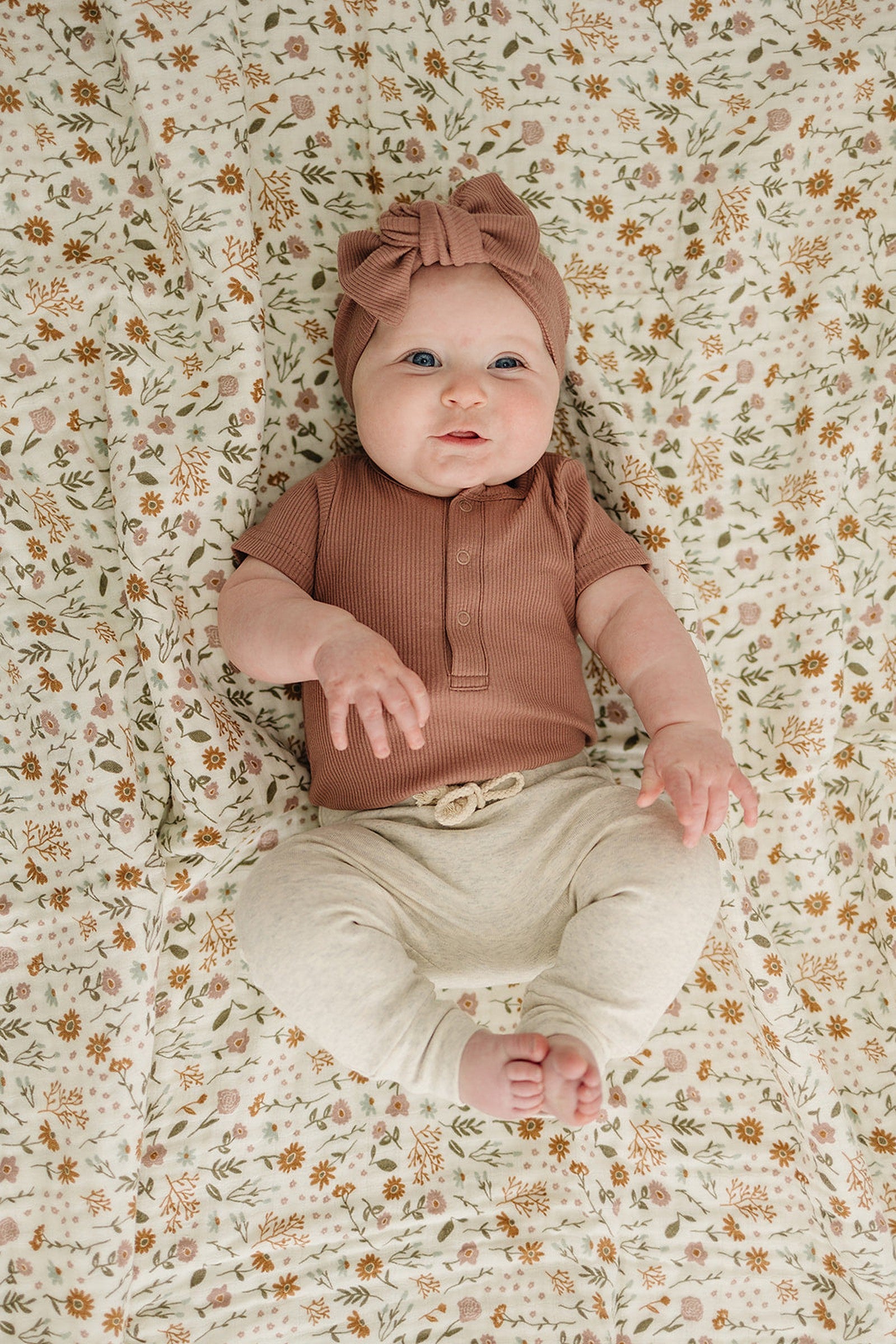 Dusty Rose Ribbed Snap Bodysuit, Baby Essentials, Organic Cotton