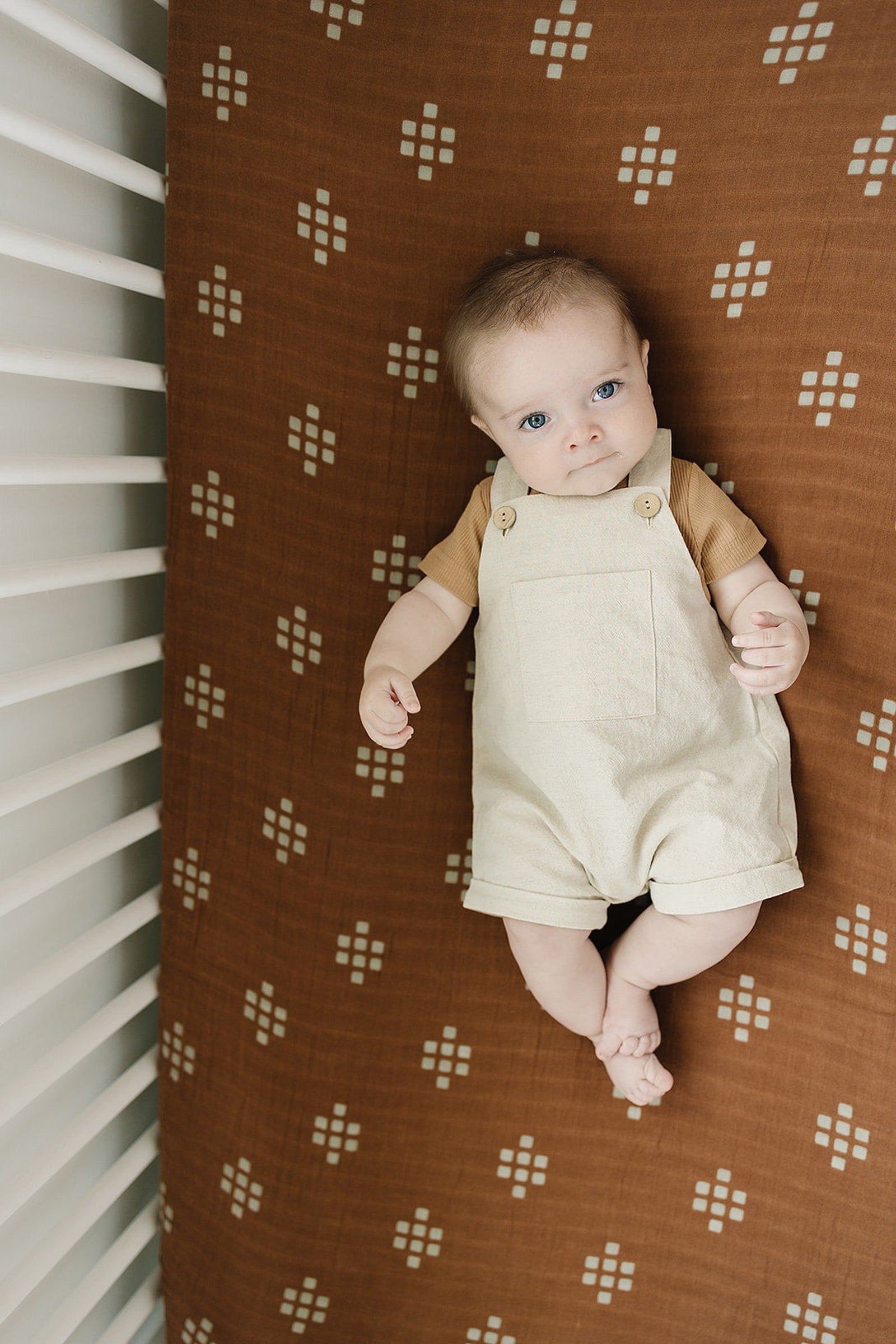 Chestnut Textiles Muslin Crib Sheet, 100% Cotton, Baby Essentials