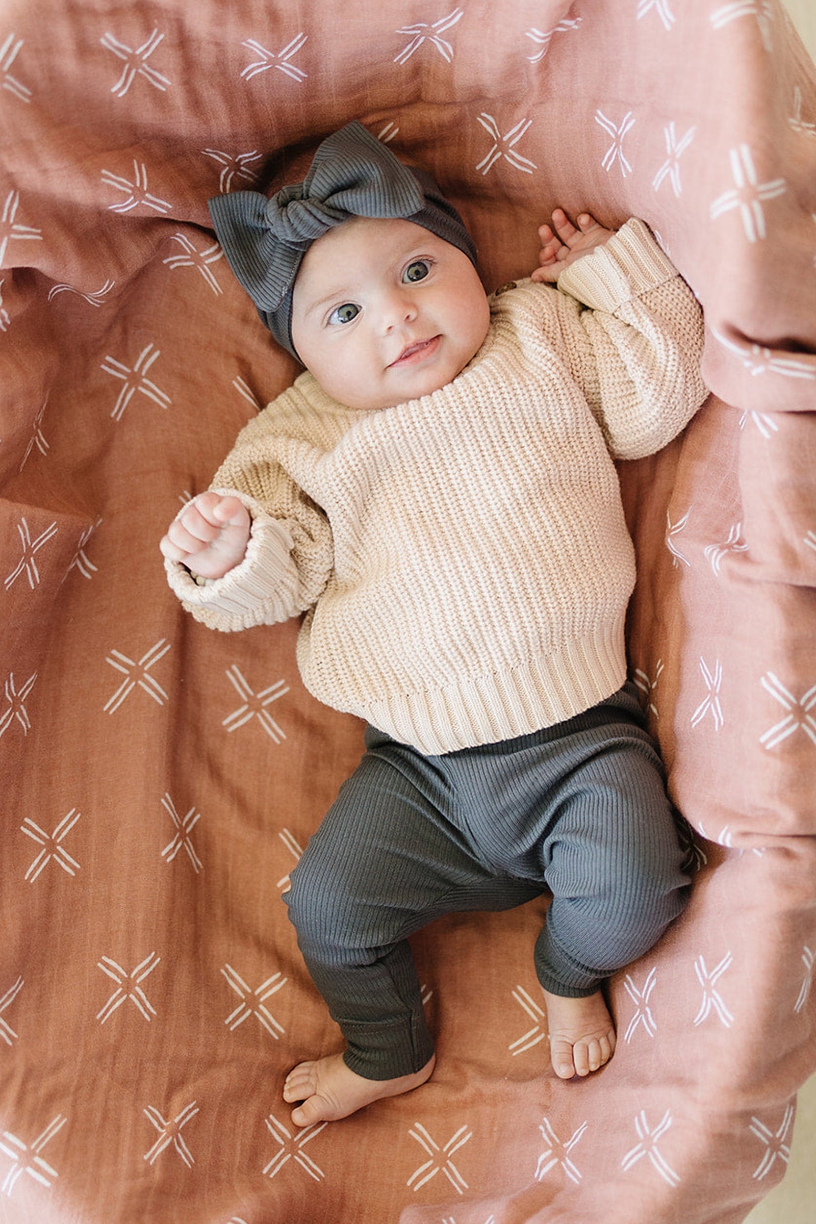 Charcoal Organic Leggings, Baby Essentials, Cotton