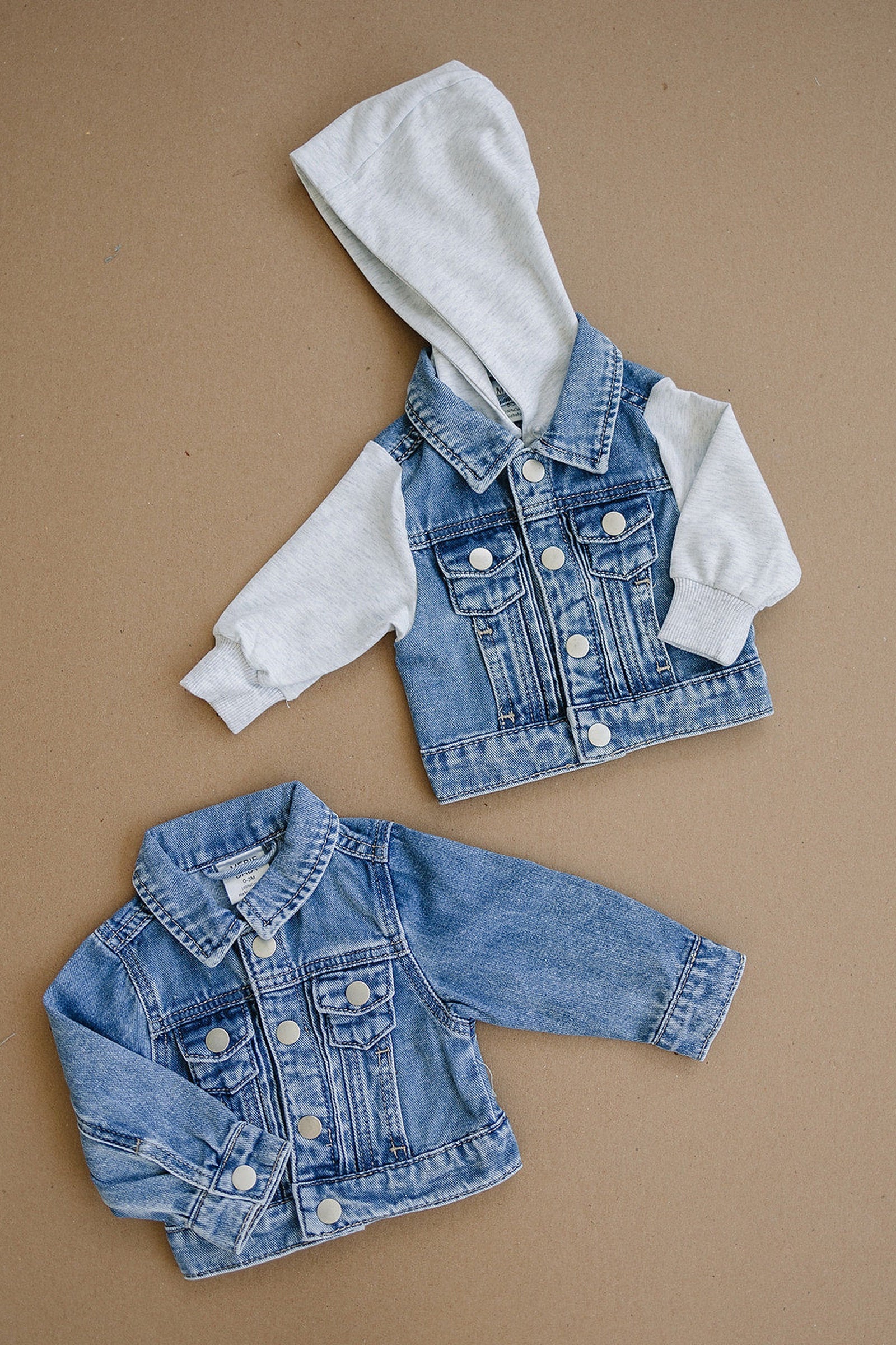 Baby & Toddler Jean Jacket, 100% Cotton, Gender Neutral, Baby, Toddler & Kids