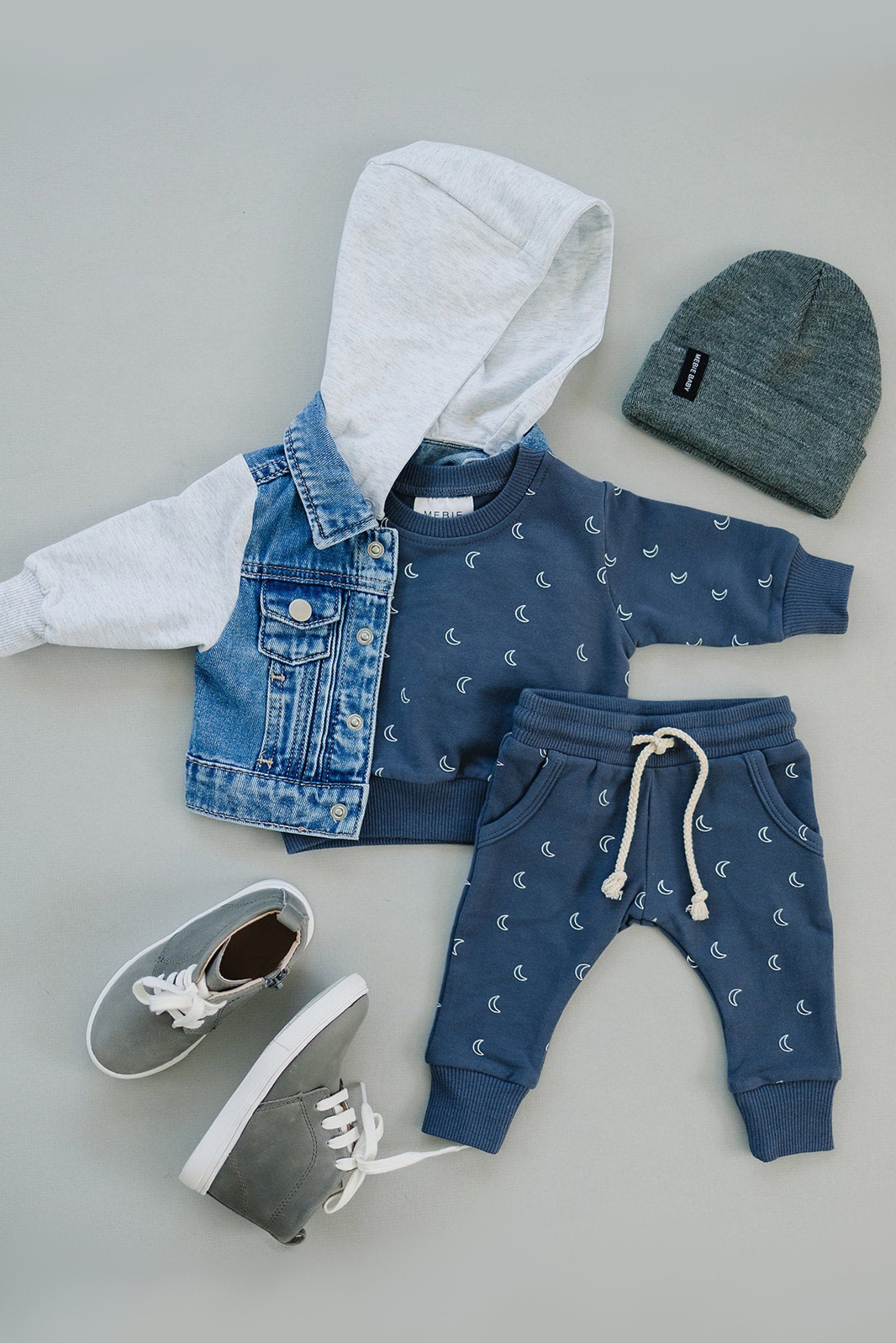 Baby & Toddler Hooded Jean Jacket, 100% Cotton, Gender Neutral, Gender Neutral, Baby