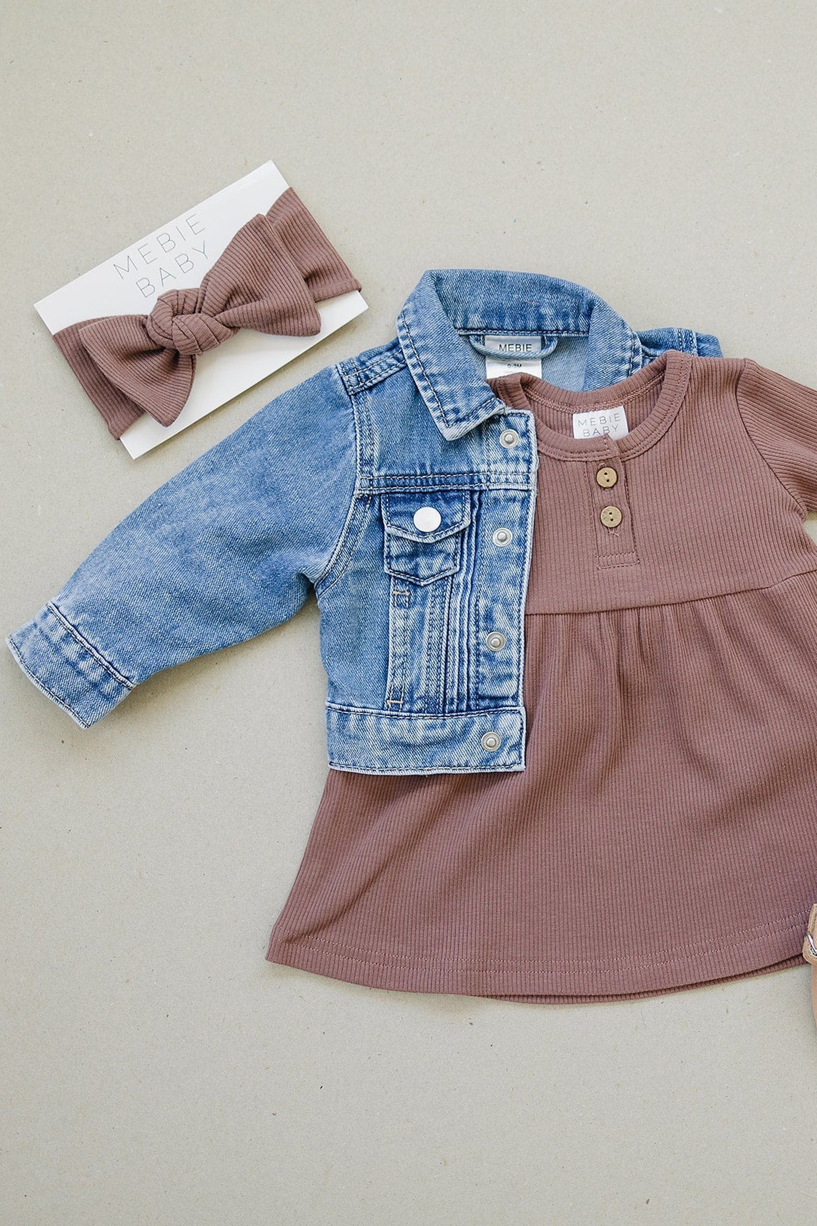 Baby & Toddler Jean Jacket, 100% Cotton, Gender Neutral, Baby, Toddler & Kids