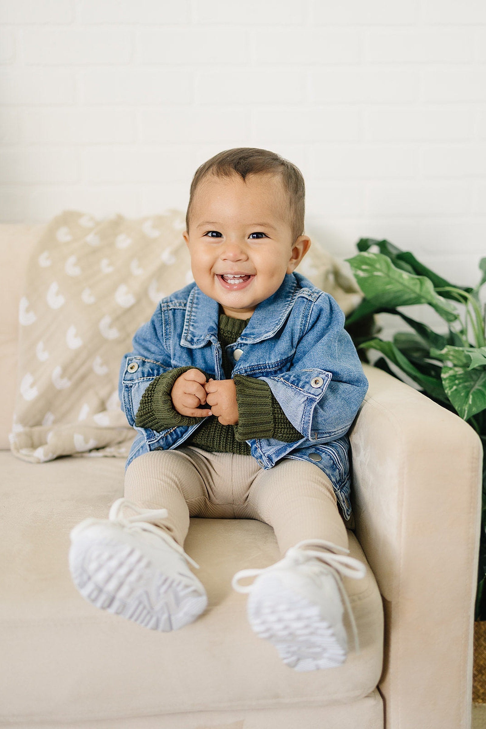 Baby & Toddler Jean Jacket, 100% Cotton, Gender Neutral, Baby, Toddler & Kids