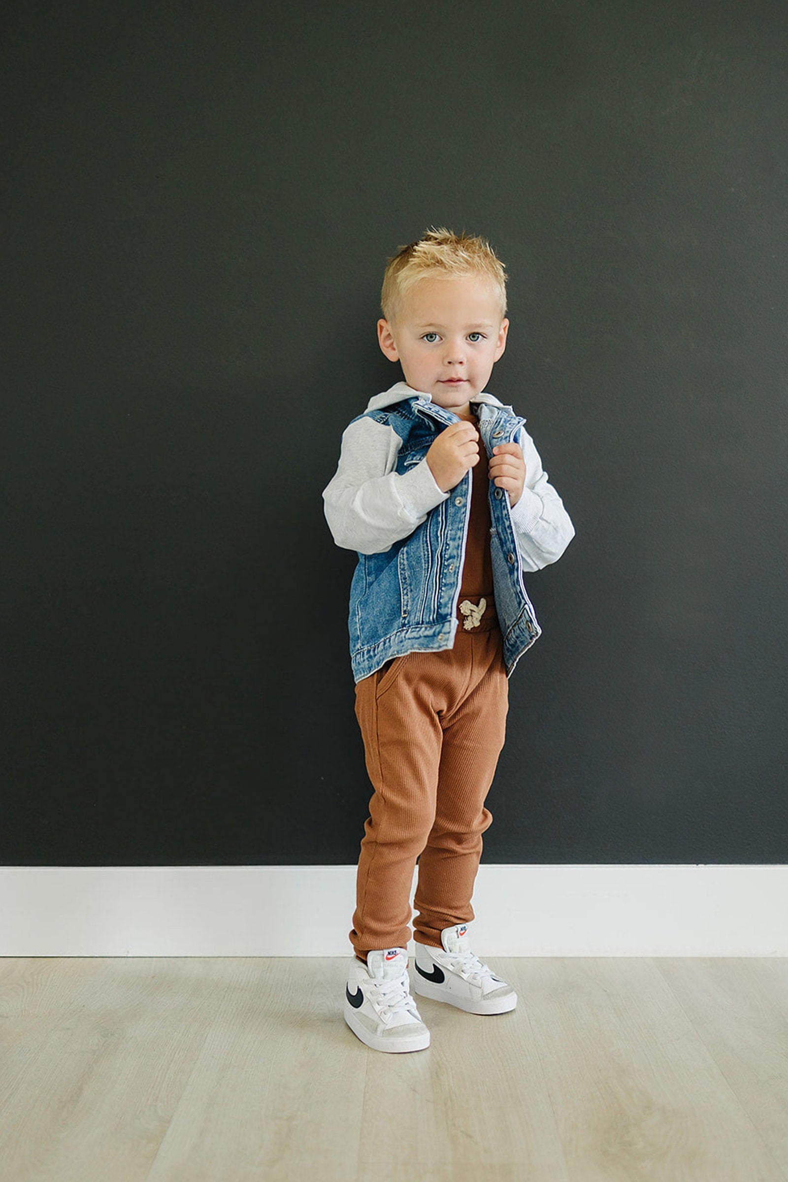 Baby & Toddler Hooded Jean Jacket, 100% Cotton, Gender Neutral, Gender Neutral, Baby