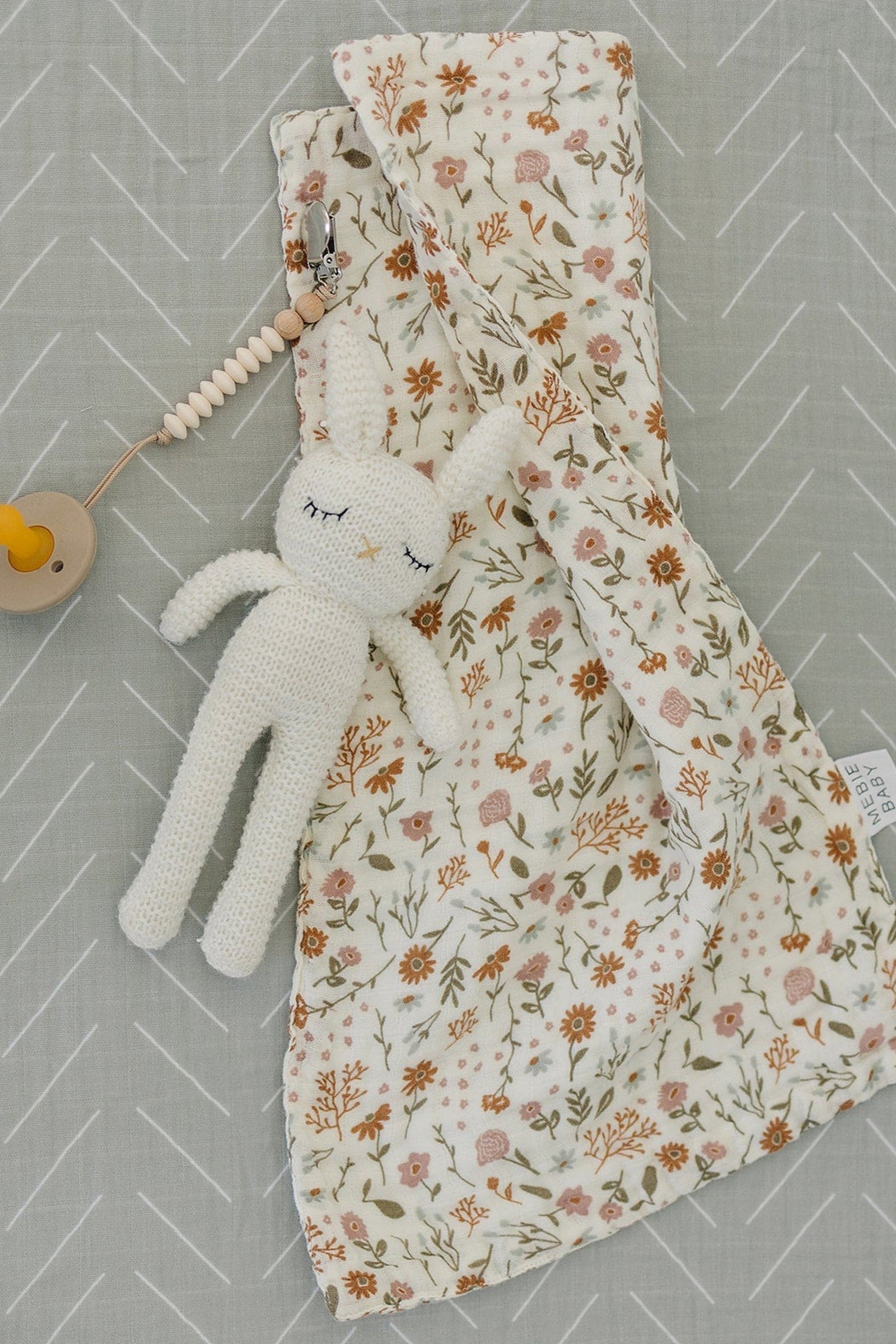 Desert Sage Muslin Crib Sheet, 100% Cotton, Baby Essentials