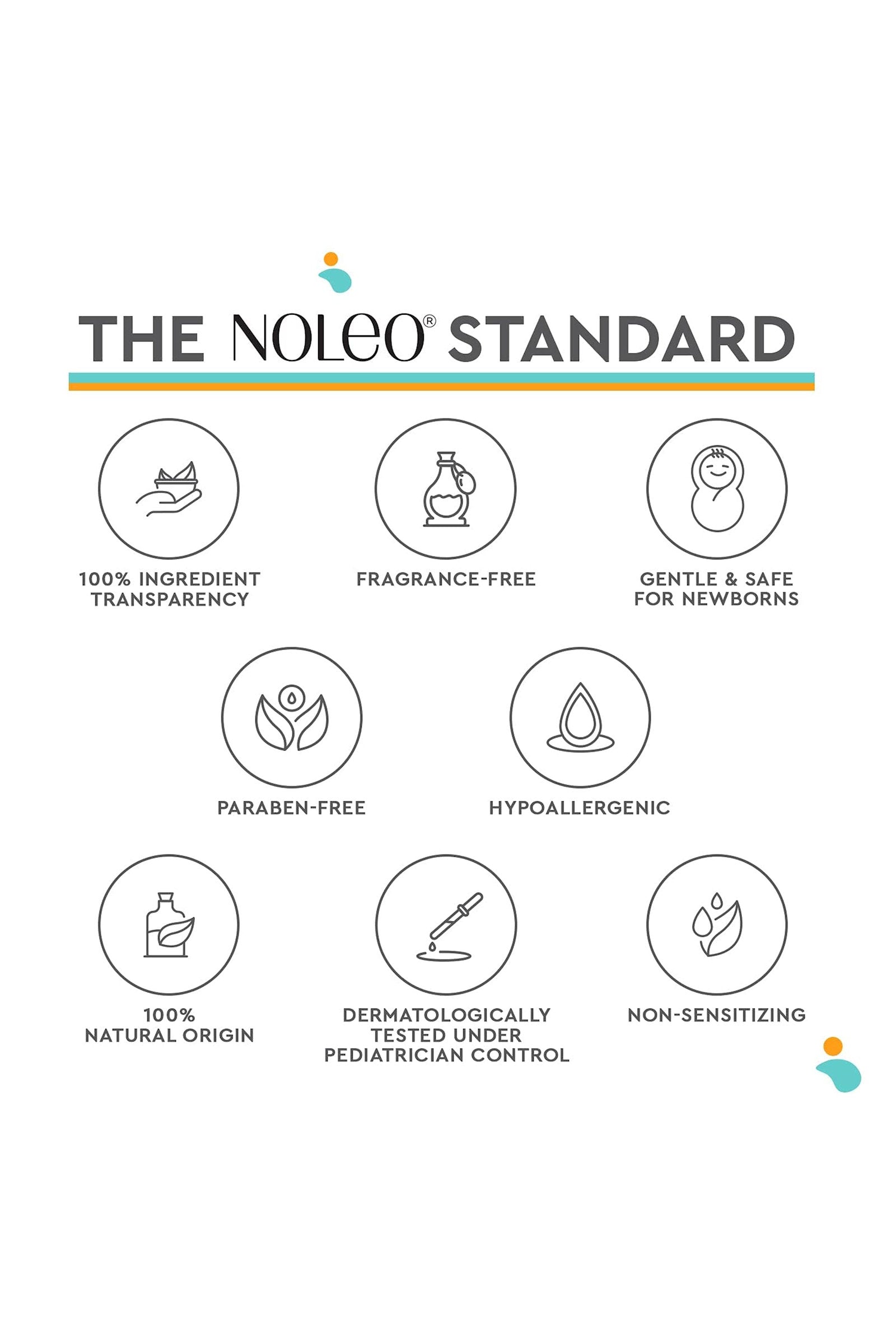 NOLEO 3-IN-1 Diaper Rash Cream, 16oz