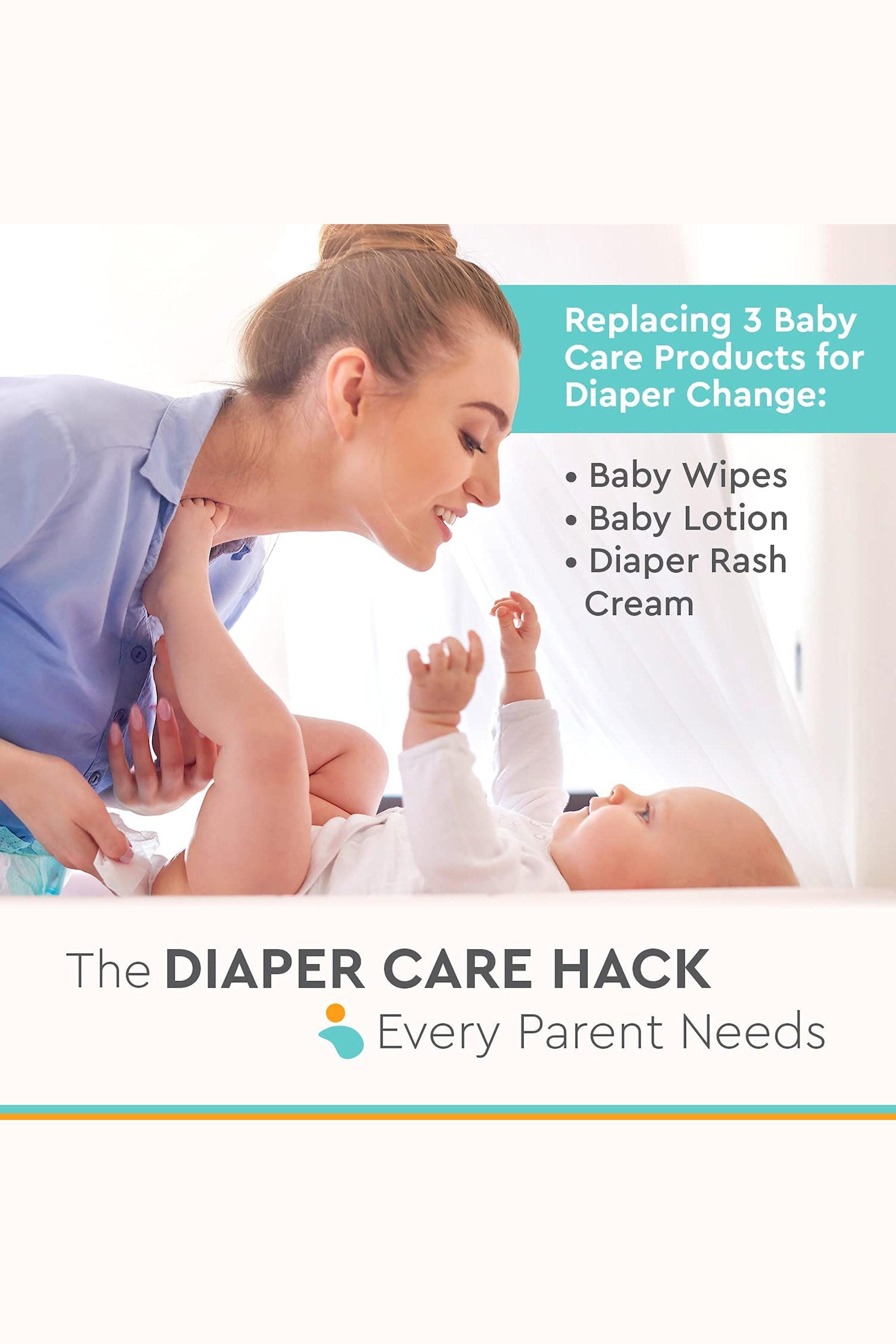 NOLEO 3-IN-1 Diaper Rash Cream, 16oz