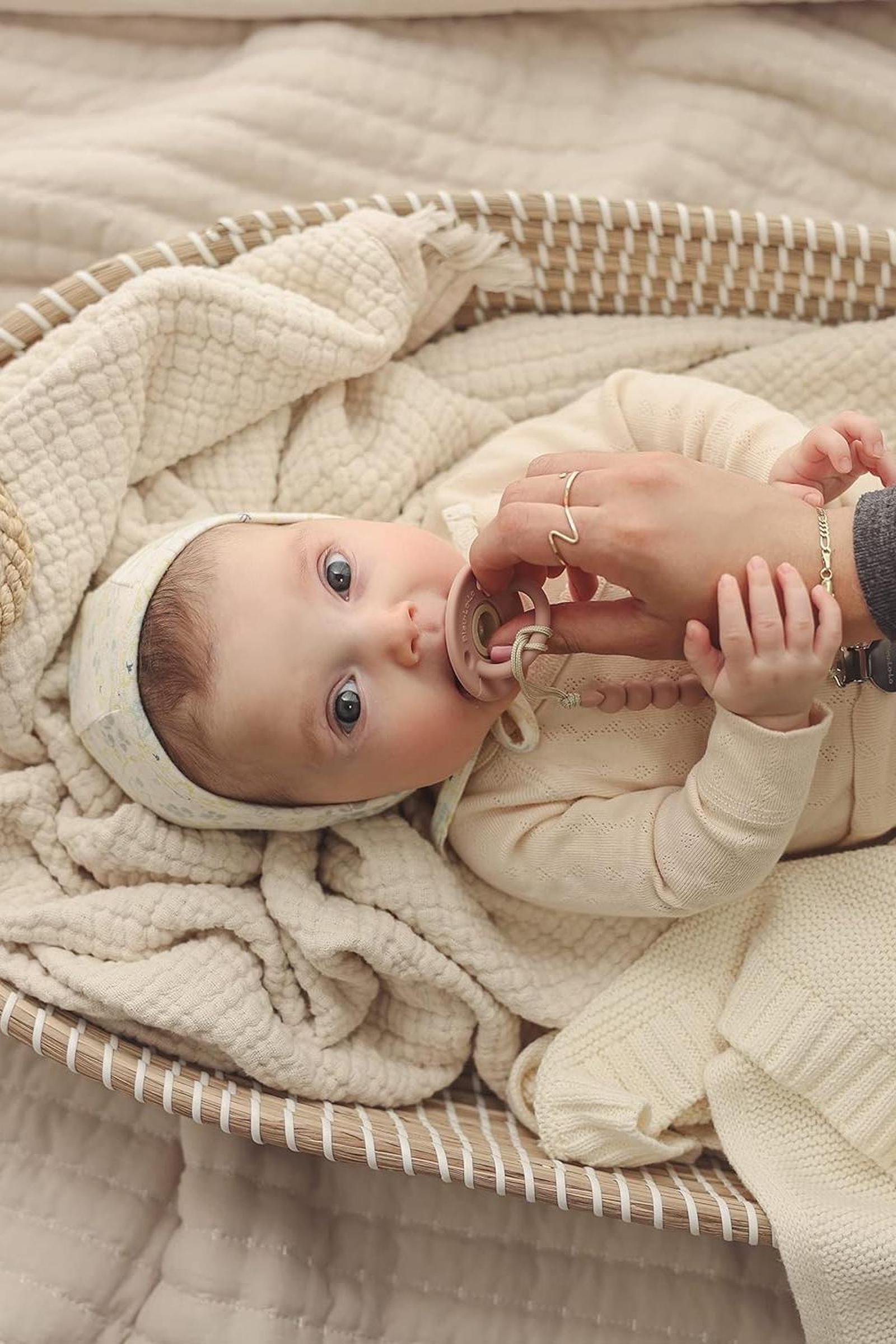 Heritage Knit - 100% Organic Cotton Luxury Knit Baby Swaddle Blanket