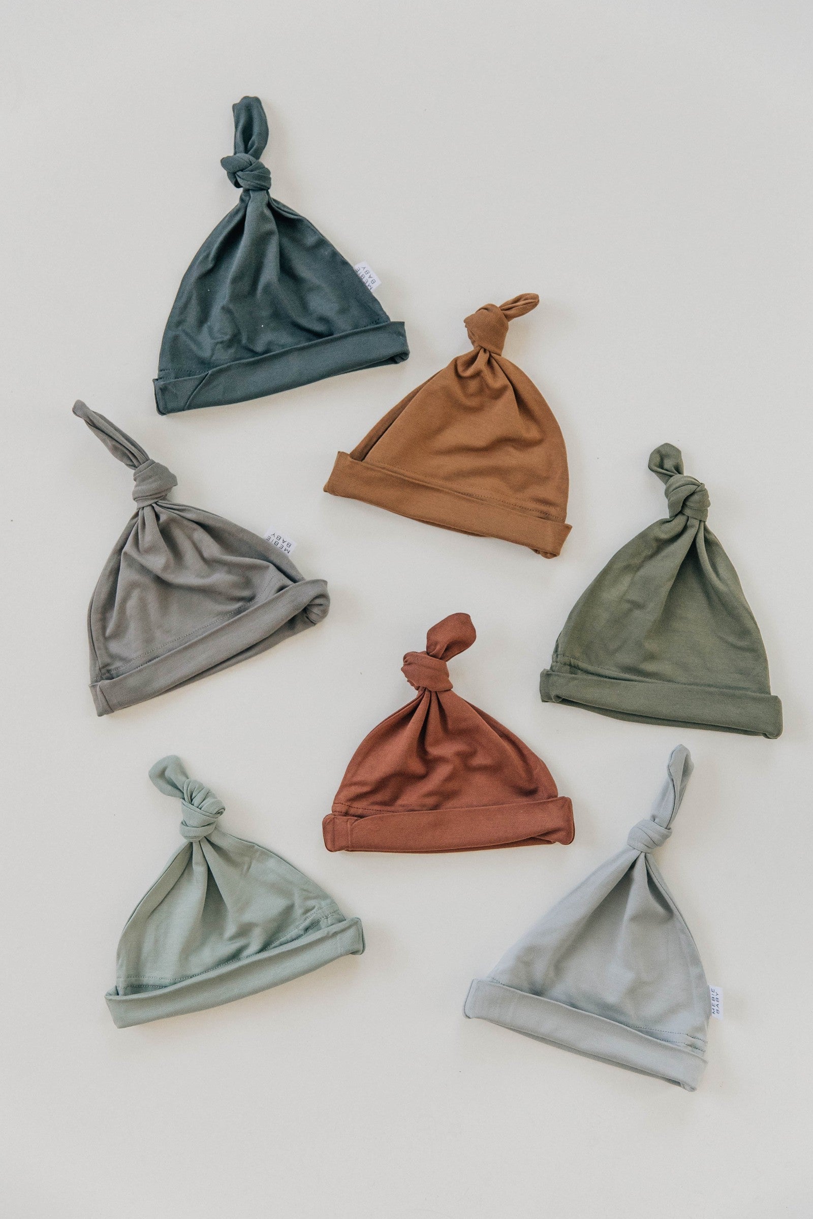 Stone Newborn Knot Hat, Bamboo, Newborn, Baby Essentials, Gender Neutral