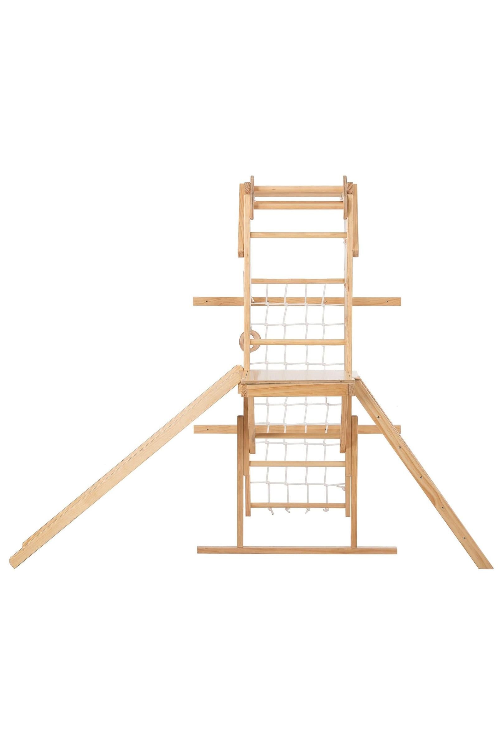 Grove Foldable Jungle Gym Playset, Indoor, Climber, Slide, Toddlers & Kids