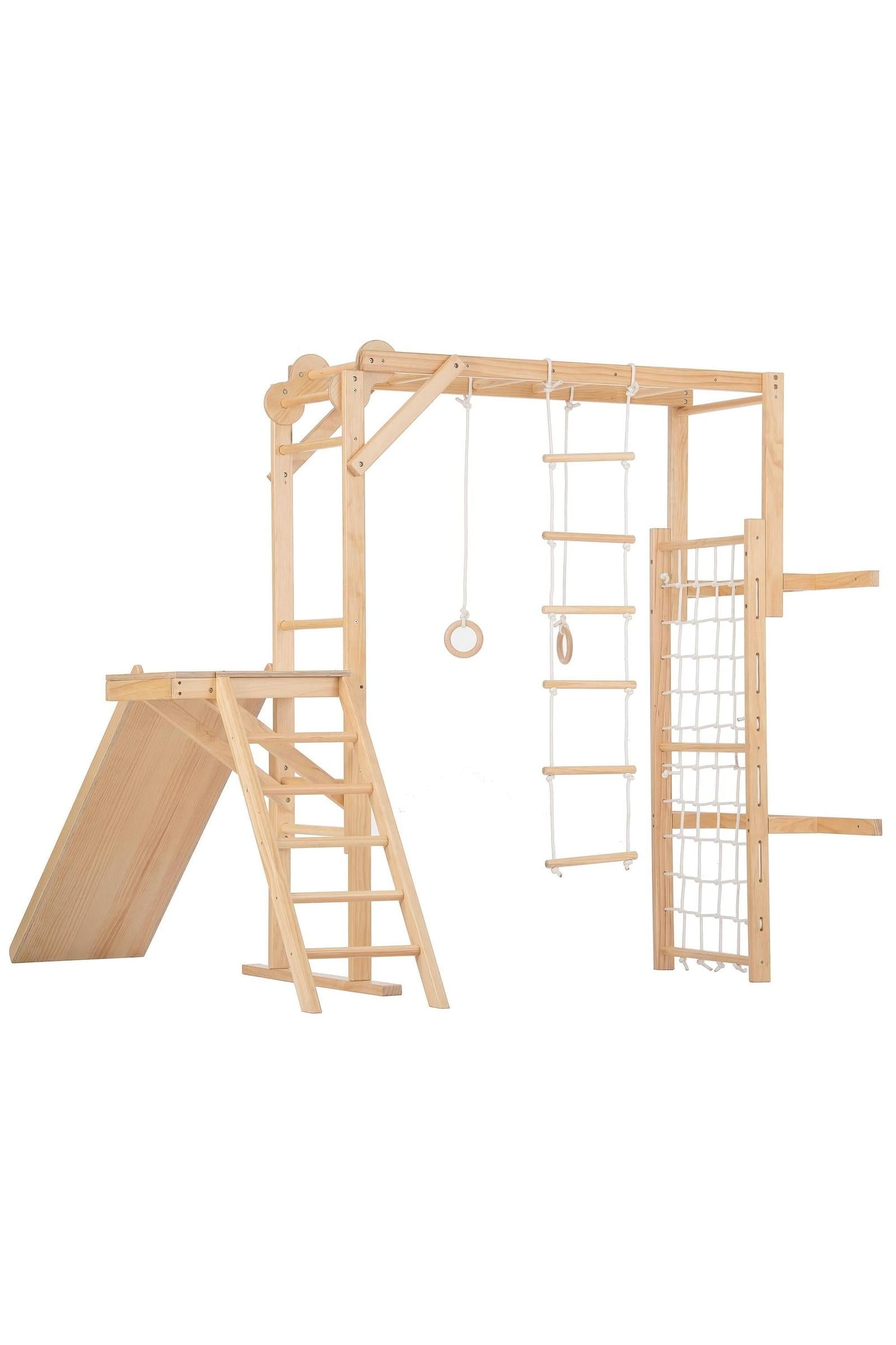 Grove Foldable Jungle Gym Playset, Indoor, Climber, Slide, Toddlers & Kids